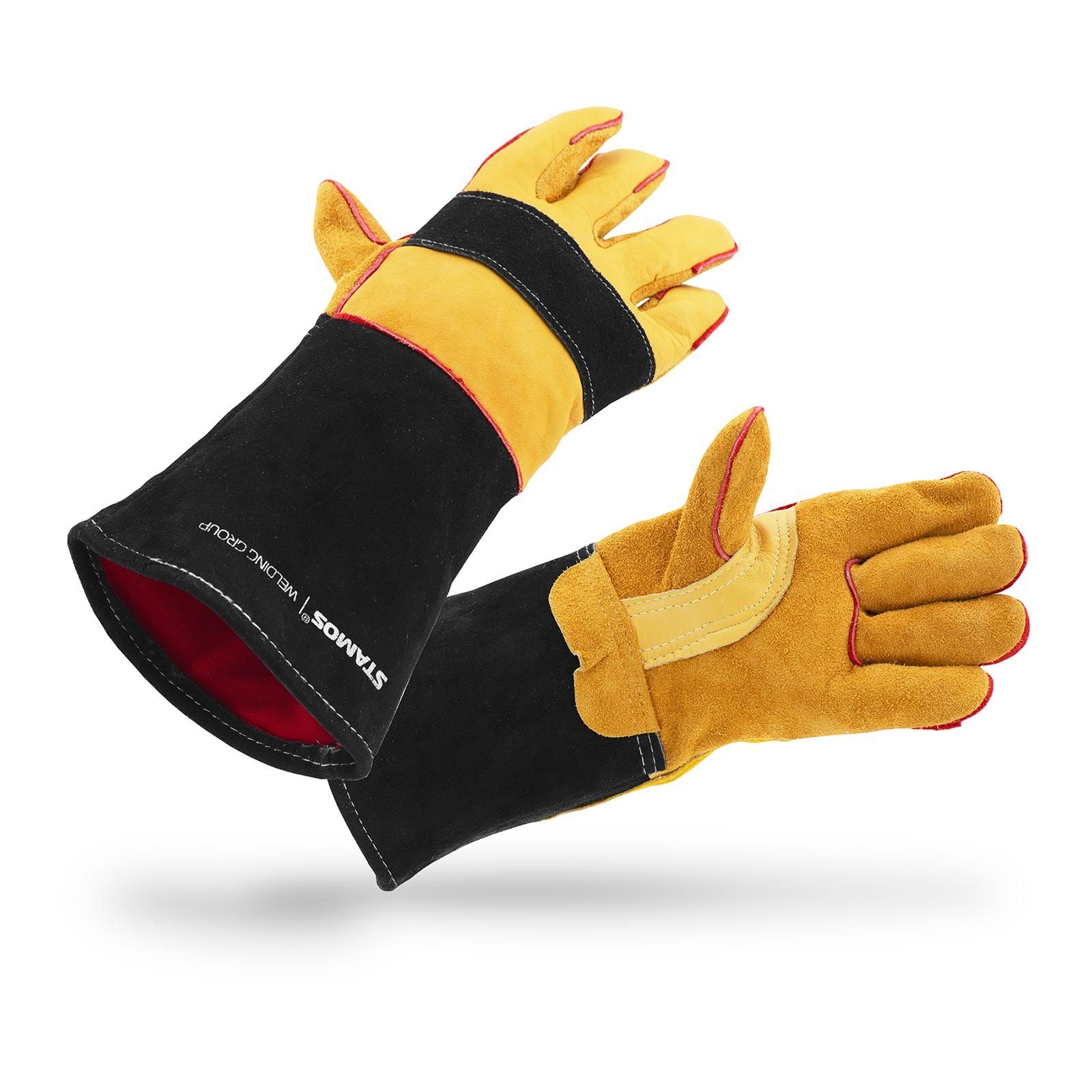 Stamos Welding Group Schweißerhandschuhe Schweißerhandschuhe Schweißhandschuhe Gr. Hitzeschutzhandschuh XL
