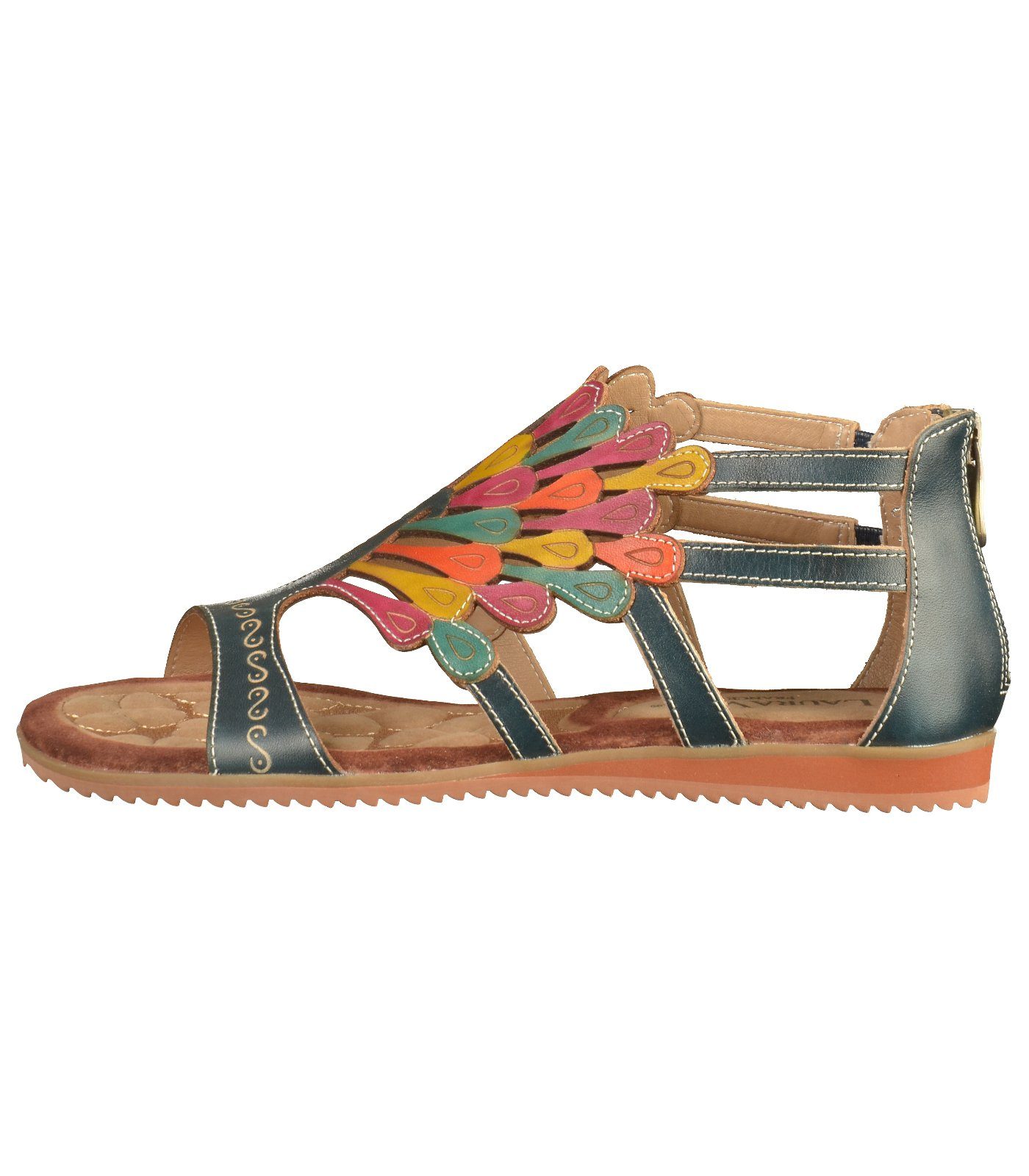 LAURA VITA Sandalen Leder Riemchensandalette günstig online kaufen