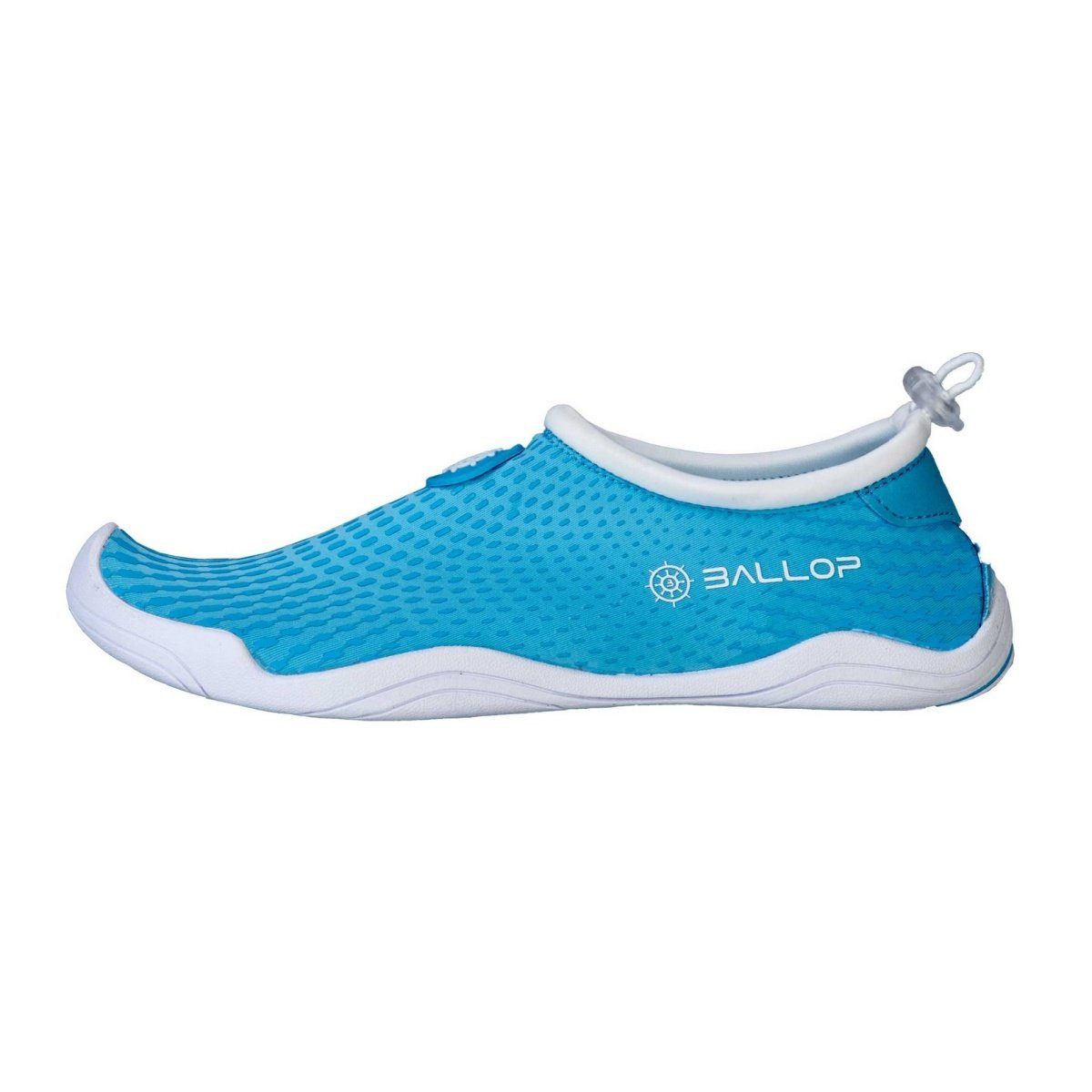 Ballop Aquaschuhe Voyager Aquafit (Wasserschuhe, flexible Sohle) blau/weiss Badeschuh