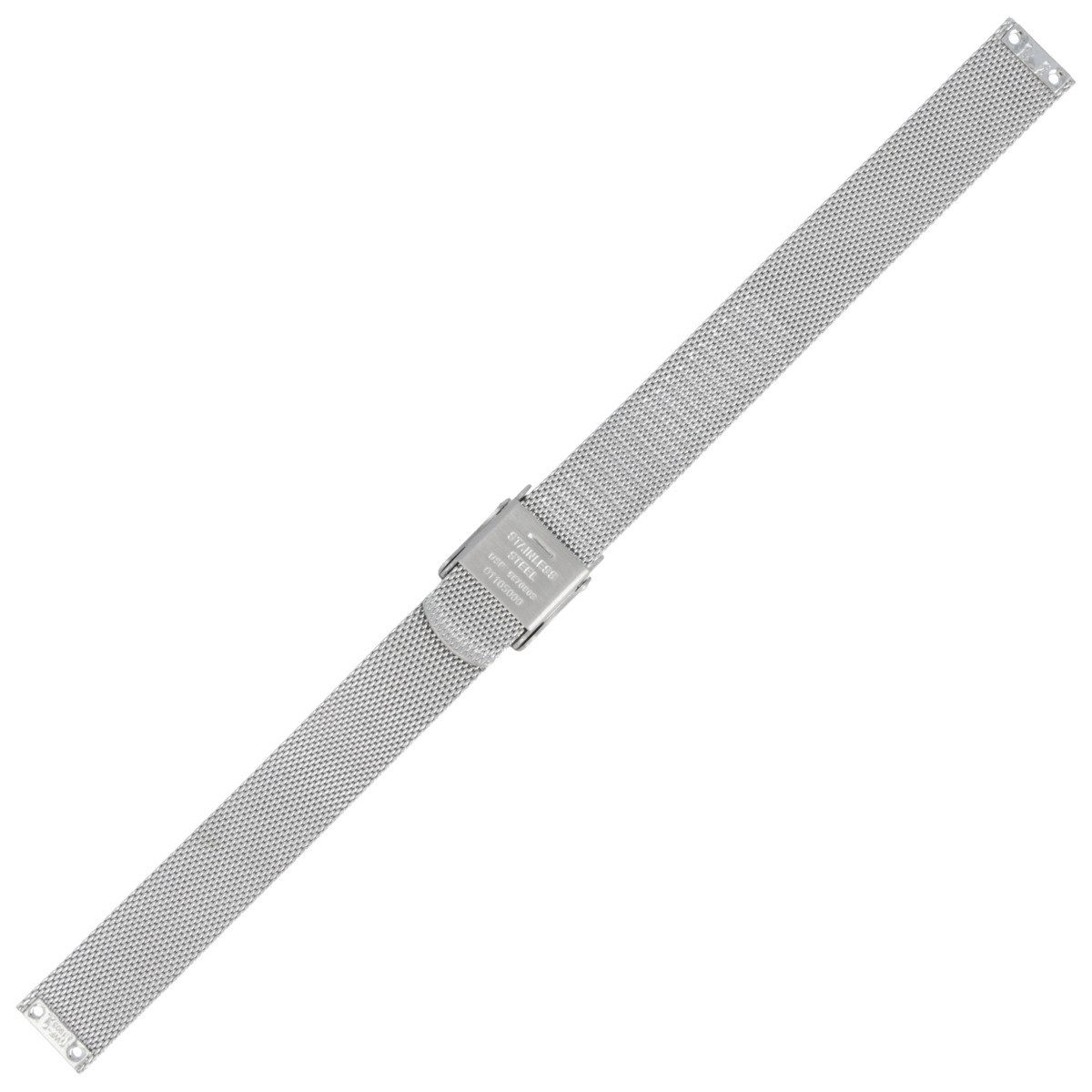 SKAGEN Uhrenarmband 12mm Metall Silber 456SSS