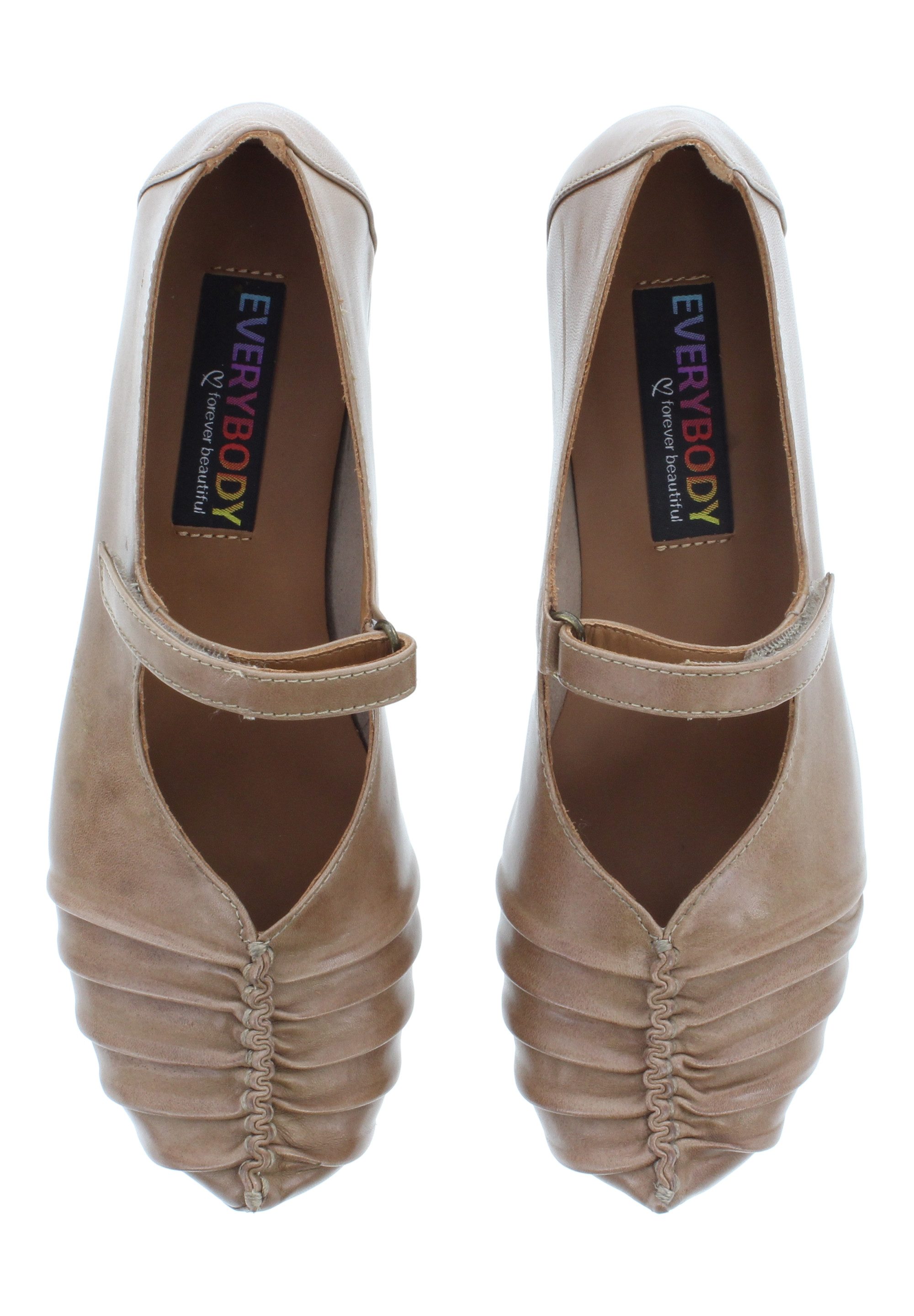Everybody GALEGA - Spangenschuh mit Raffung Ballerina