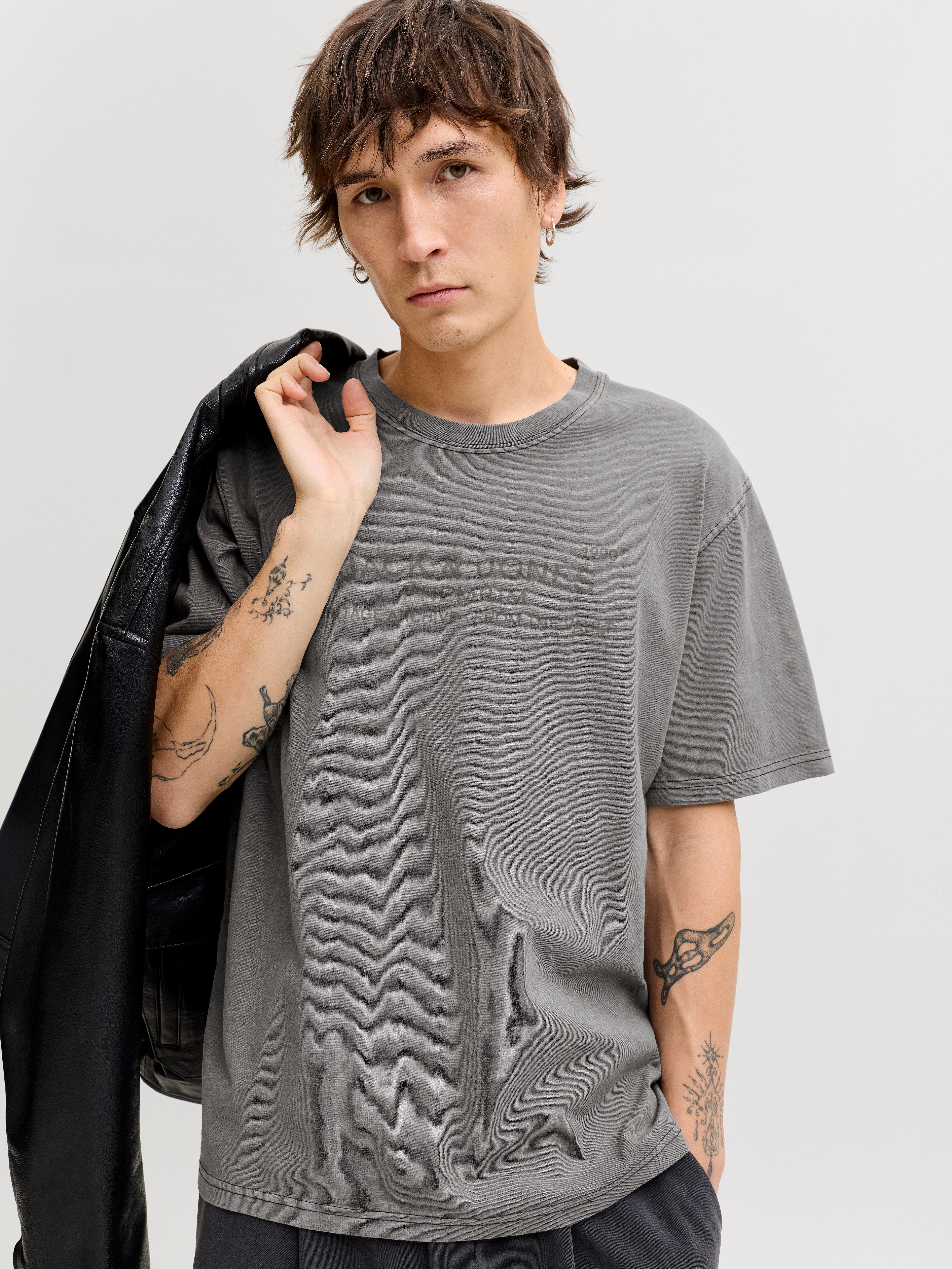Jack & Jones T-Shirt JPRBLUAIDEN SS TEE Baumwolle, regular fit – Bild 2 von 5