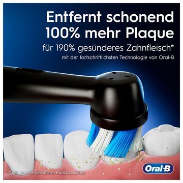 Oral-B Elektrische Zahnbürste iO 8, Aufsteckbürsten: 3 St., 6 Putzmodi