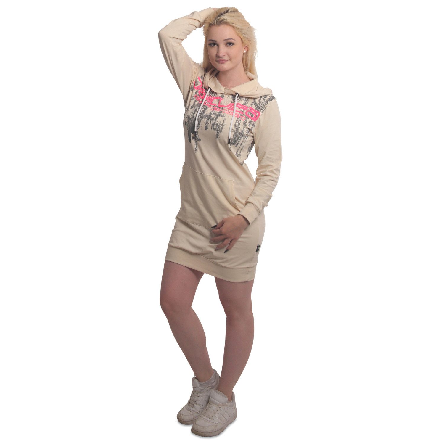 YAKUZA Shirtkleid Rood