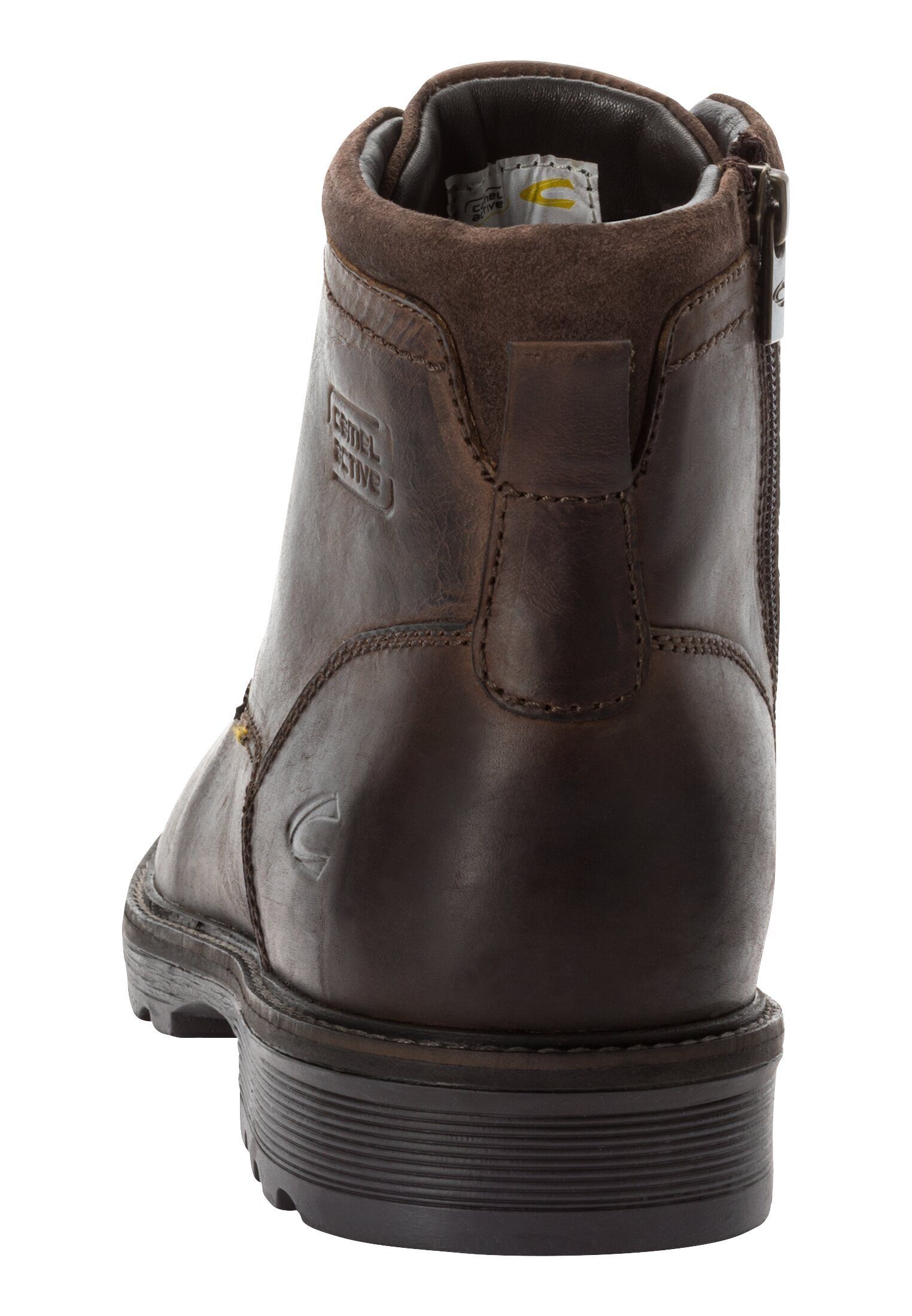 camel active mit warmem Wollfutter Schnürschuh