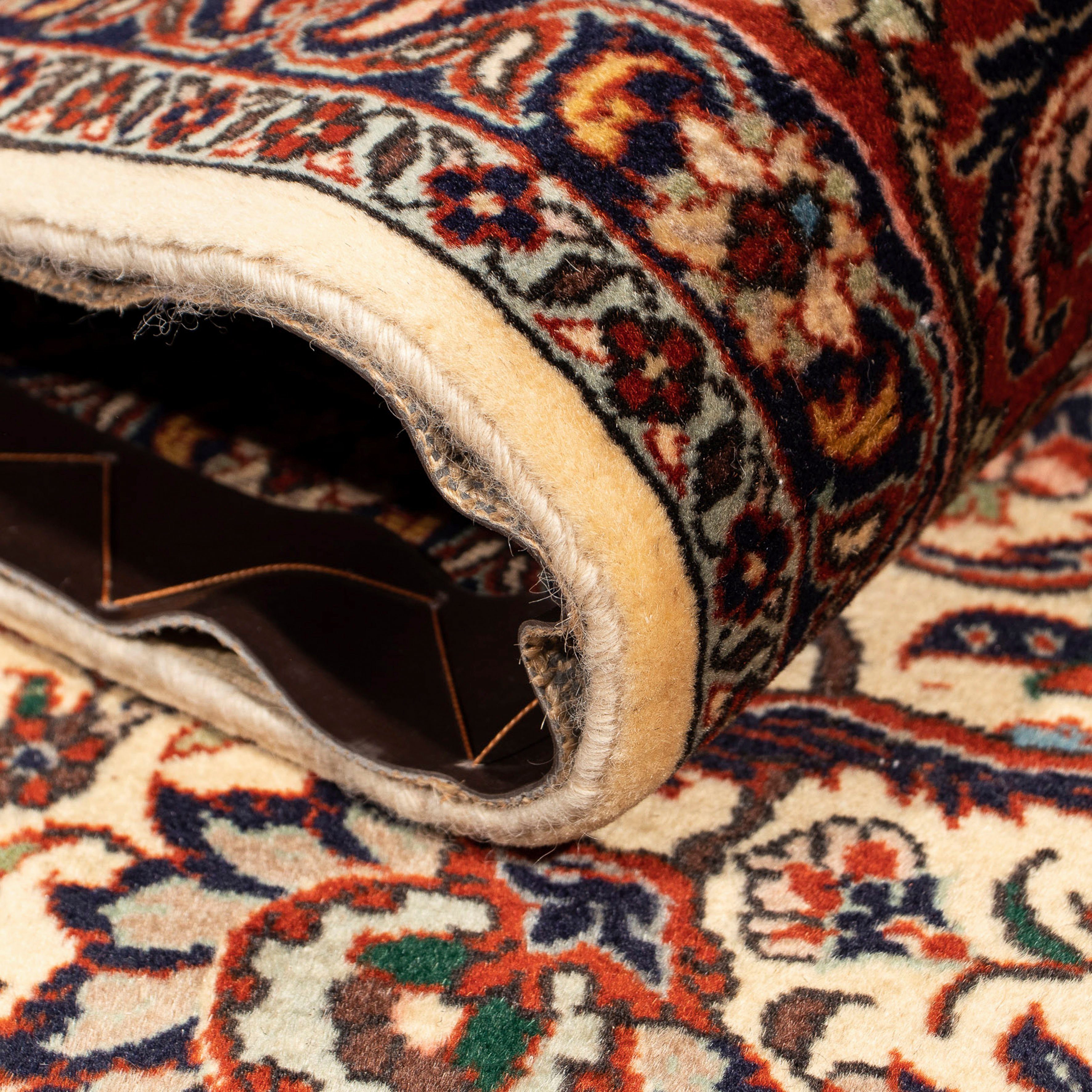 Orientteppich Perser - Bidjar Zertifikat rechteckig, Höhe: x 291 mm, beige, mit 15 - cm morgenland, 205 Wohnzimmer, - Einzelstück Handgeknüpft