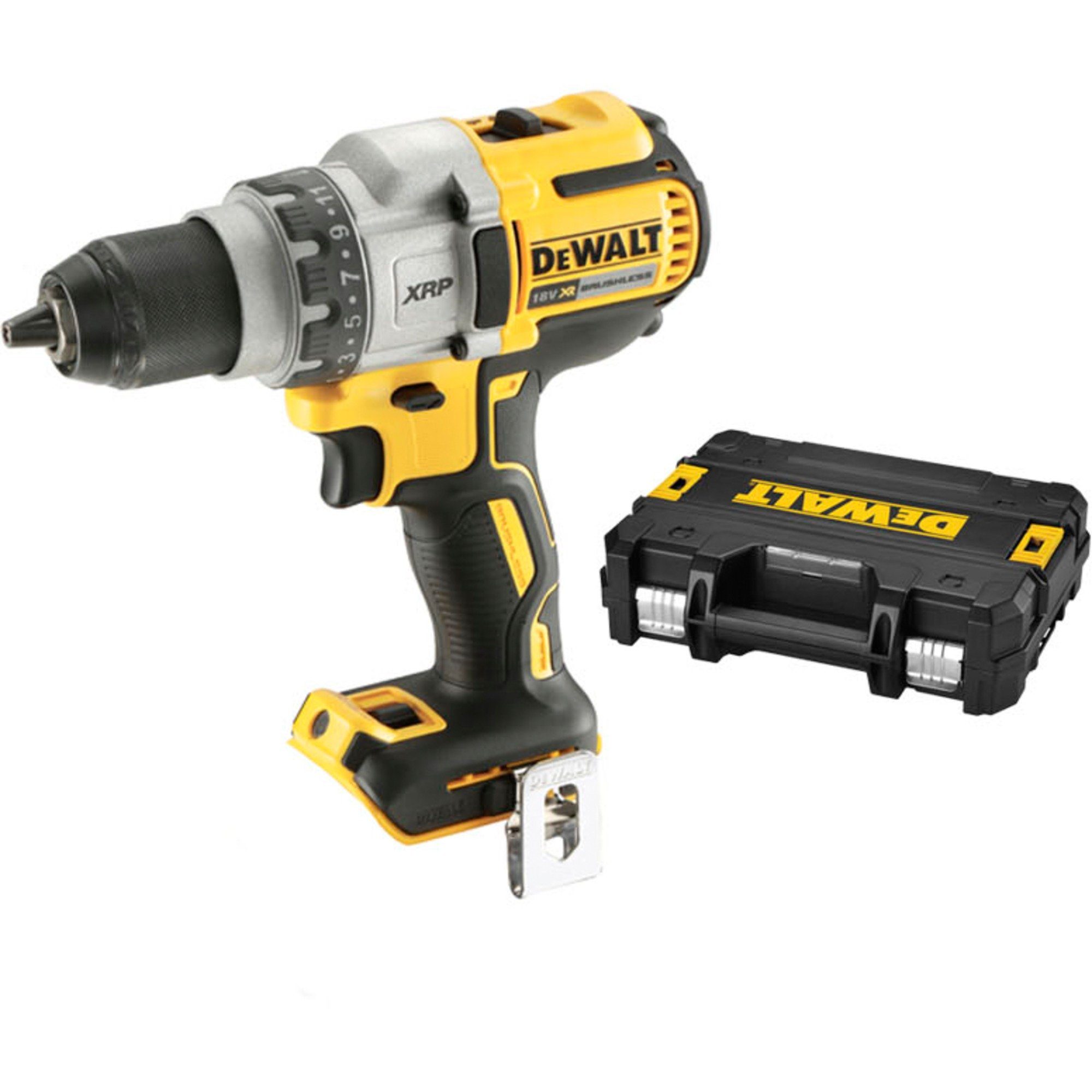 DeWalt Bohrmaschine DEWALT Akku-Bohrschrauber DCD991NT, 18 Volt, (ohne