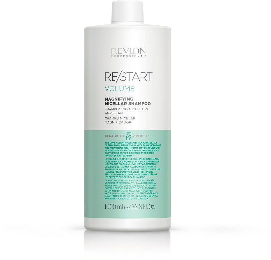 REVLON VOLUME 1000 ml Micellar Haarshampoo Magnifying Shampoo PROFESSIONAL Re/Start