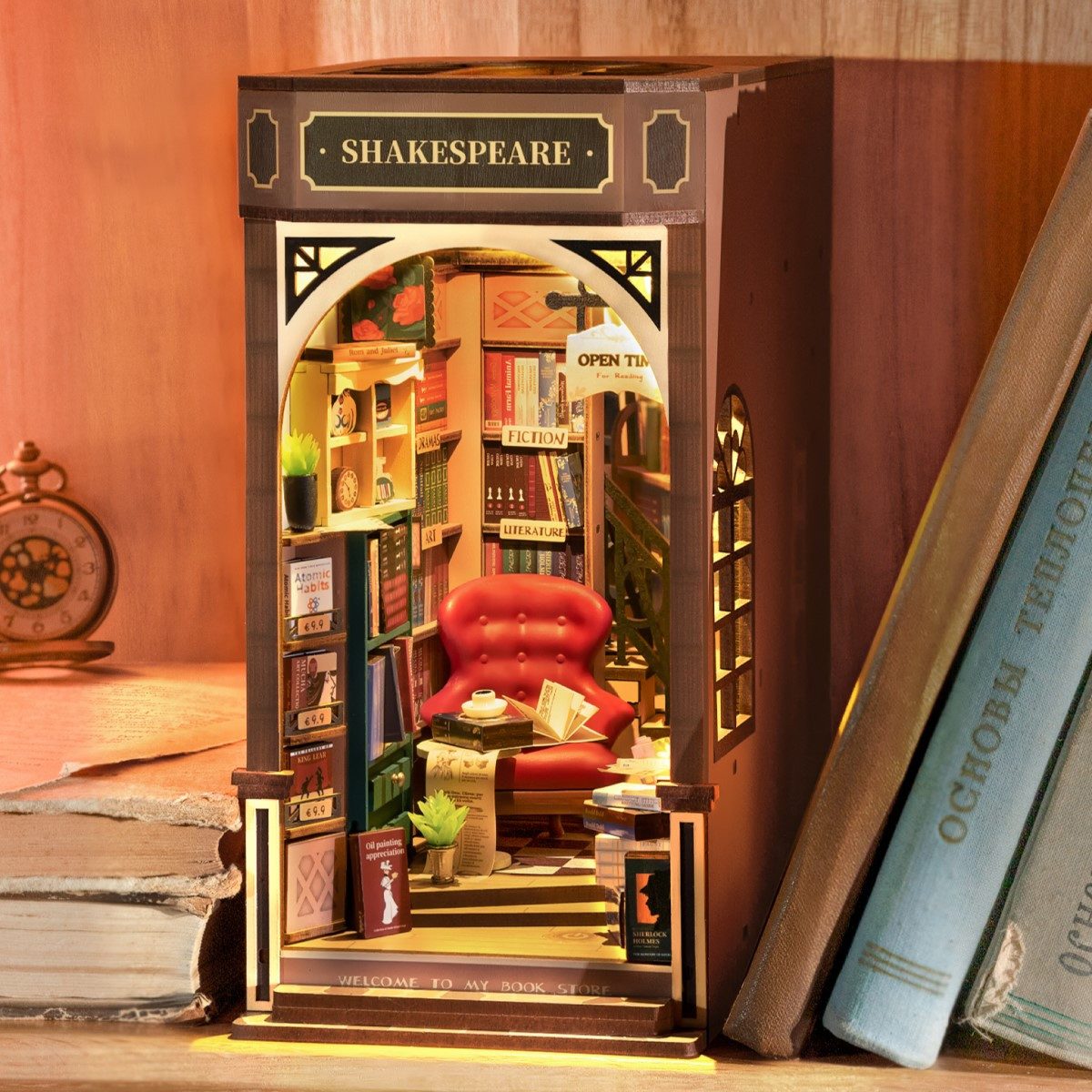 3D-Puzzle Book Nook "Bookstore"
