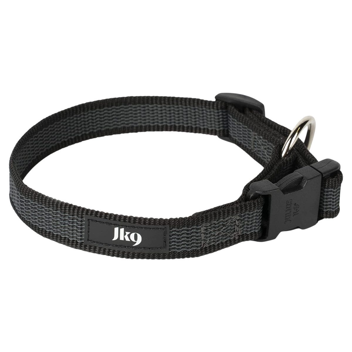 Julius-K9 Hunde-Halsband Halsband schwarz/grau