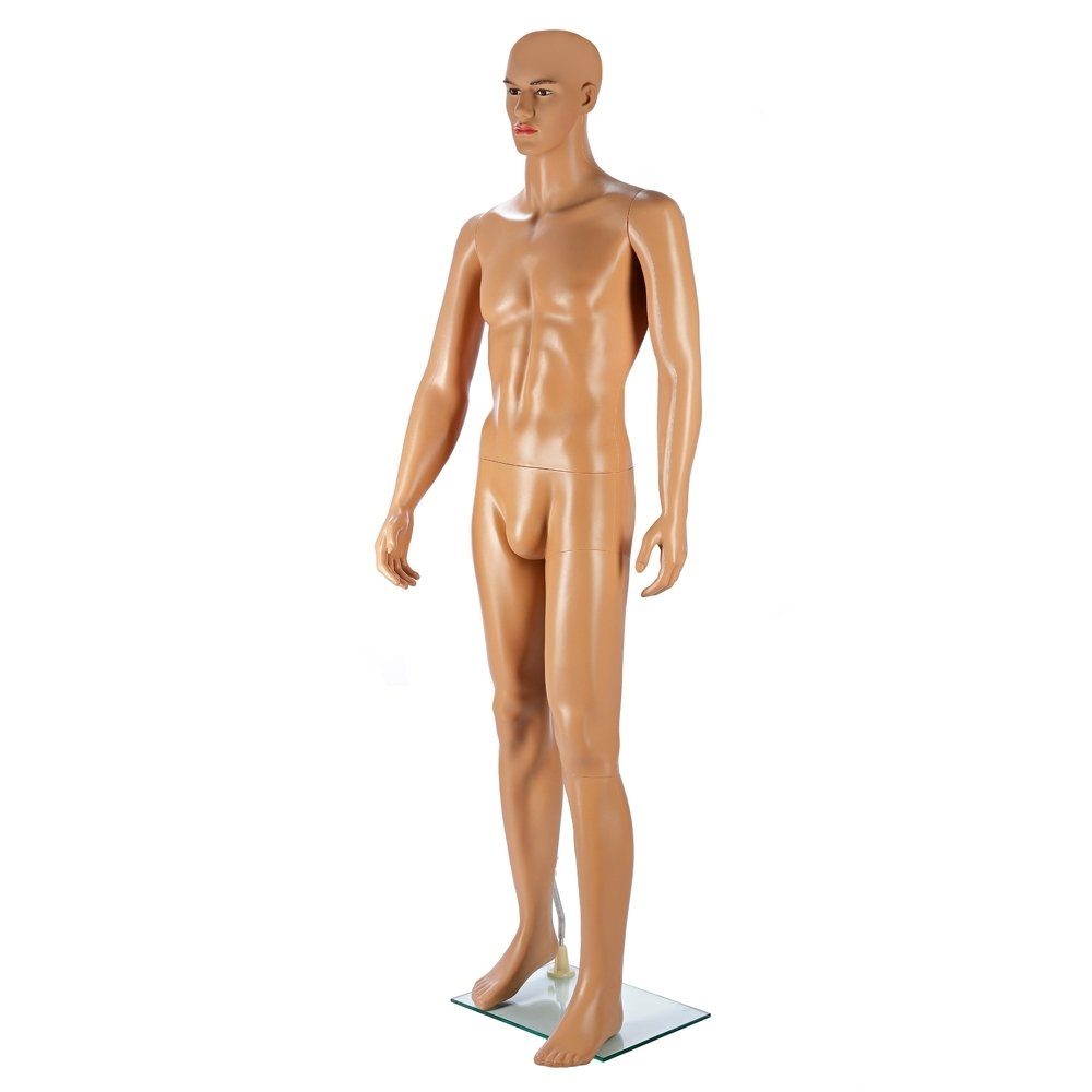 Feel2Home Anziehpuppe Schaufensterpuppe Schaufensterfigur 185cm Männlich Mannequin Manichino