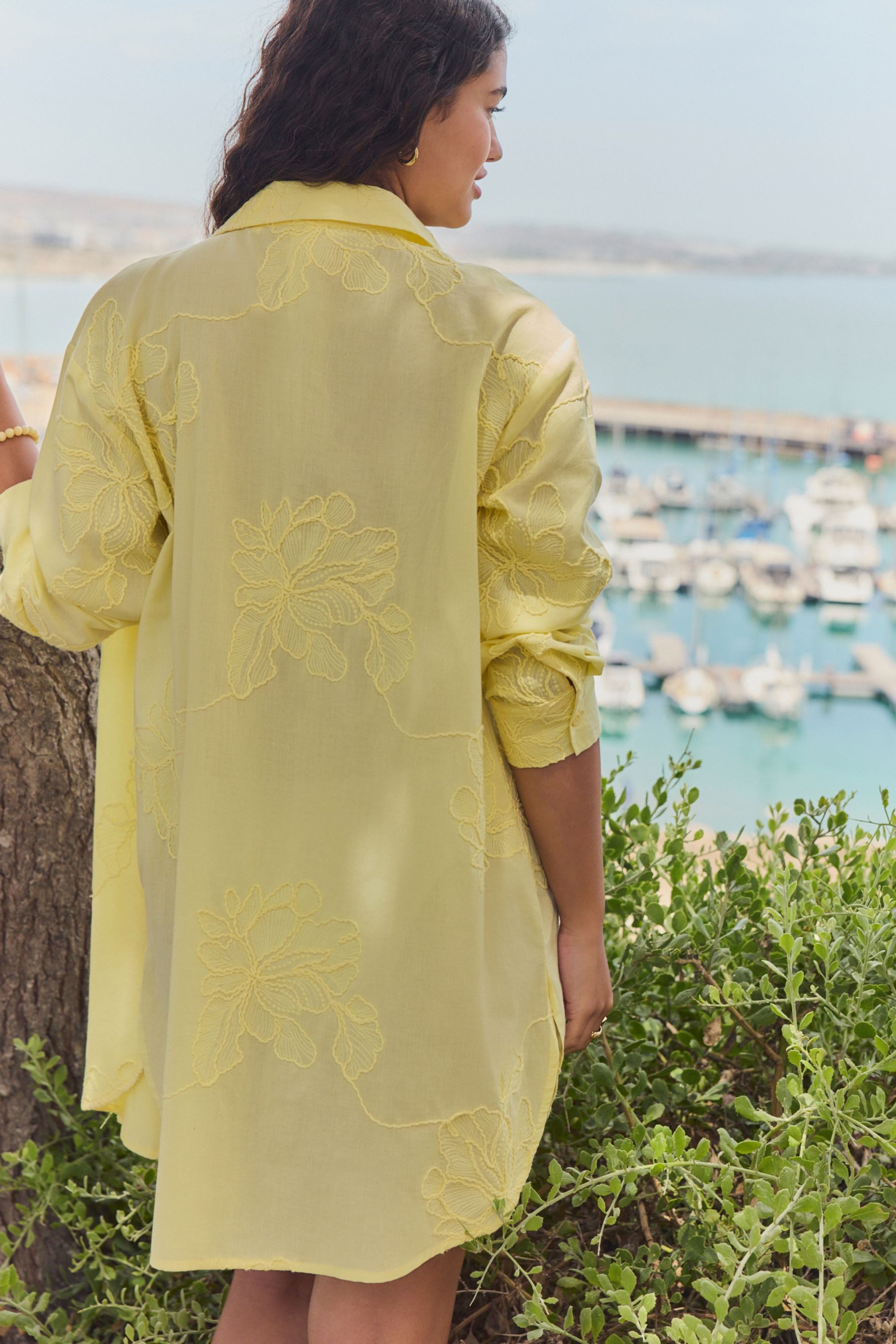 Next Strandshirt Strukturiertes Cornelli Cover-up-Hemd (1-tlg) günstig online kaufen