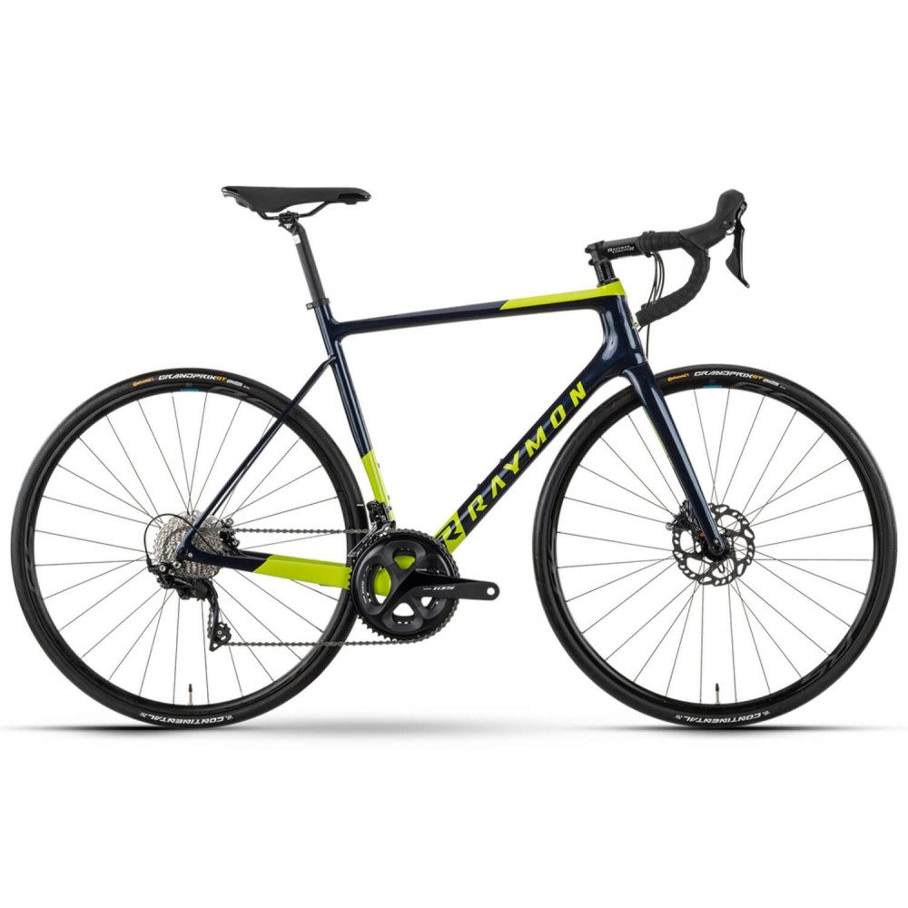 R Raymon Rennrad RaceRay 7.0 Rennrad dark blue mit Carbon-Rahmen