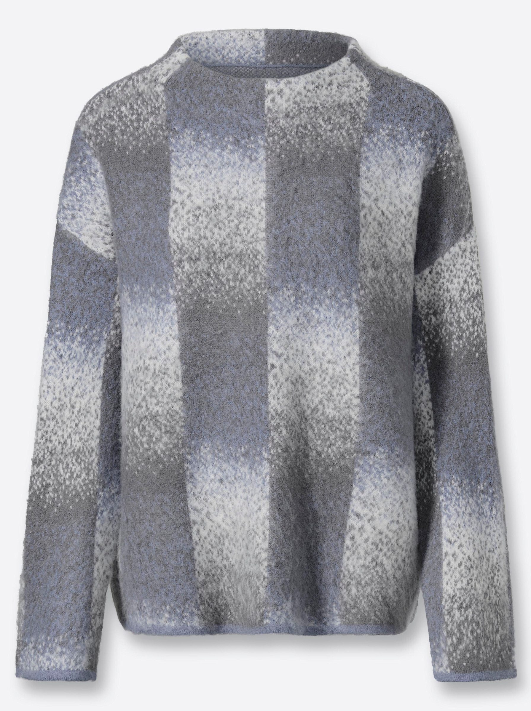 Strickpullover Pullover Langarm Jacquard
