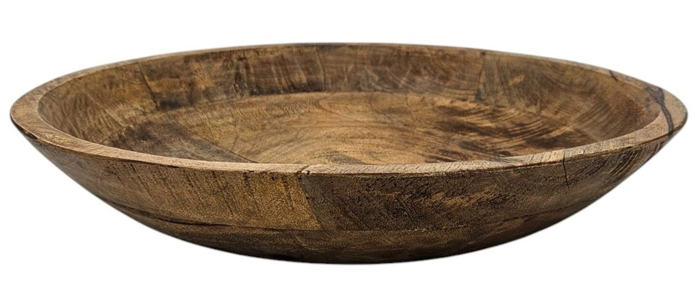 Meinposten Dekoschale Holzschale Mango Holz Schale Dekoschale Brotschale Ma günstig online kaufen