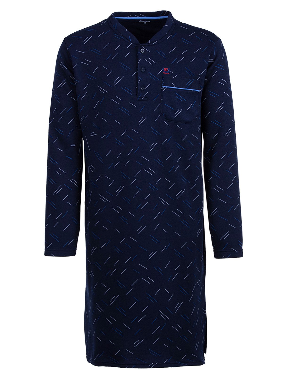 Henry Terre Nachthemd Thermo Nachthemd - Lines günstig online kaufen