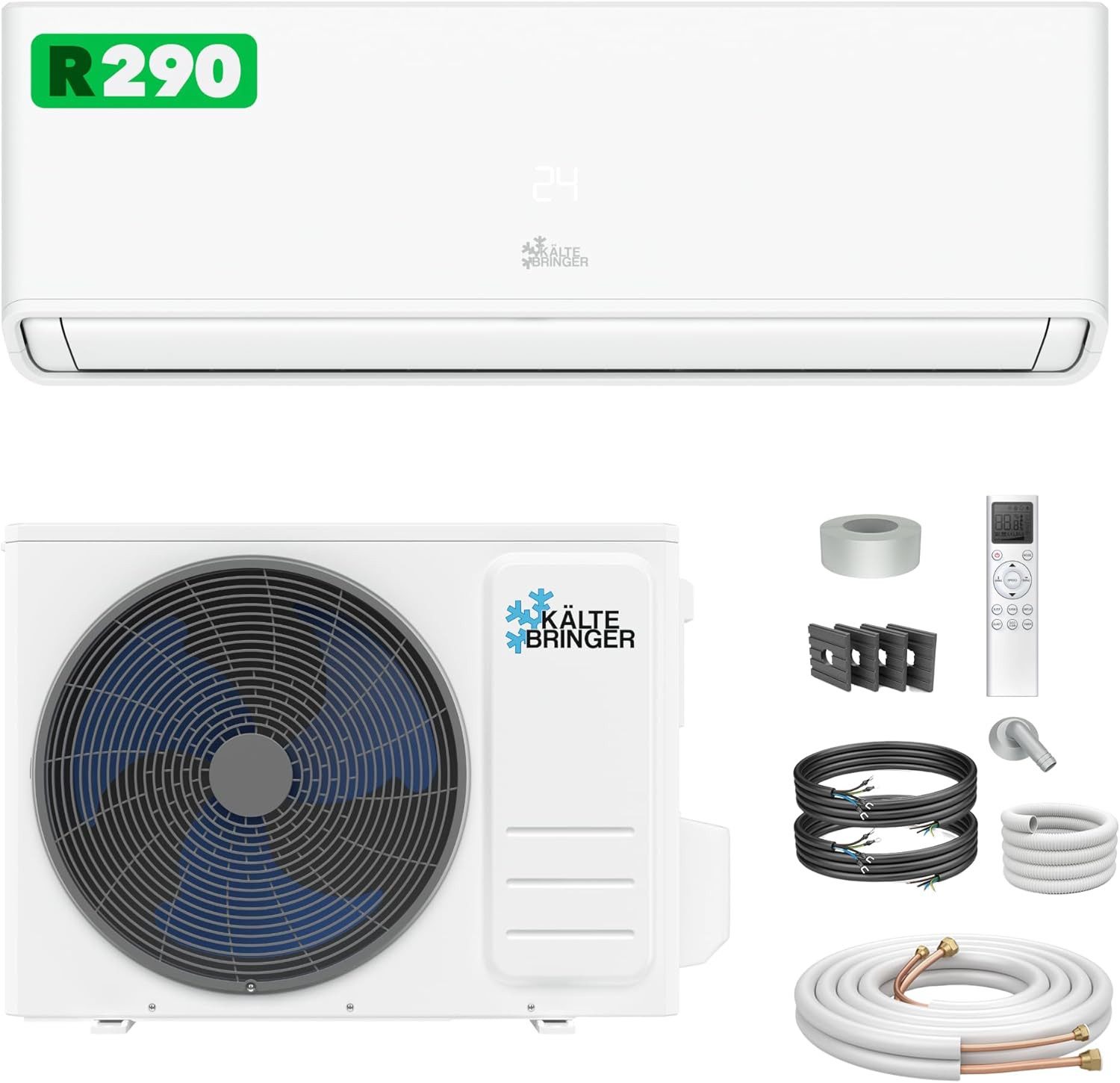Split-Klimagerät R290 Split Klimaanlage 9.000 BTU (2,8kW) A+++