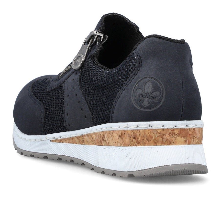Rieker Slip-On Sneaker Slipper, Schlupfschuh, Freizeitschuh im Materialmix günstig online kaufen