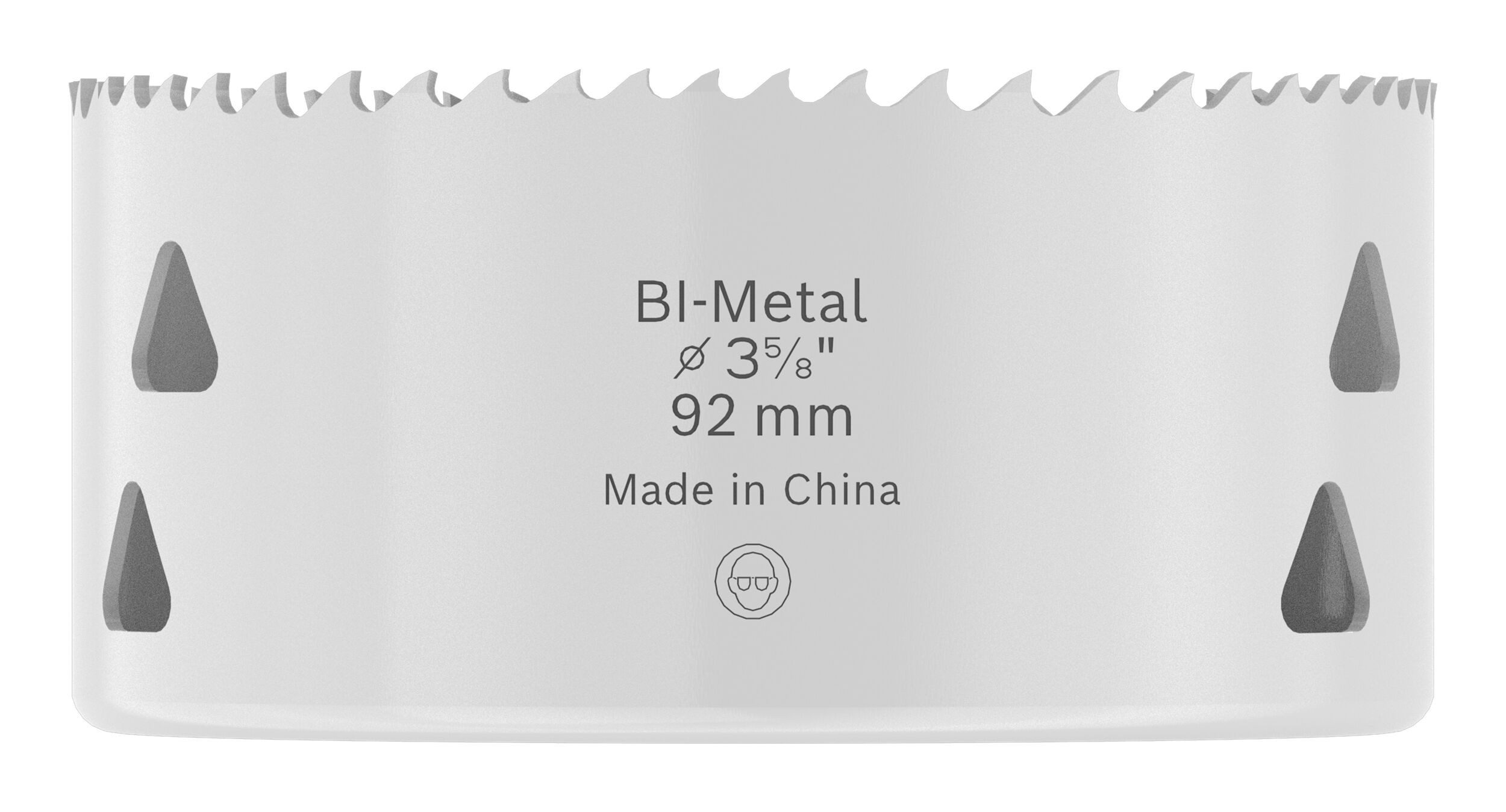 BOSCH Lochsäge Line Multi Material, Ø 92 mm, Multi Material mit Gewinde, 92 x 40 mm