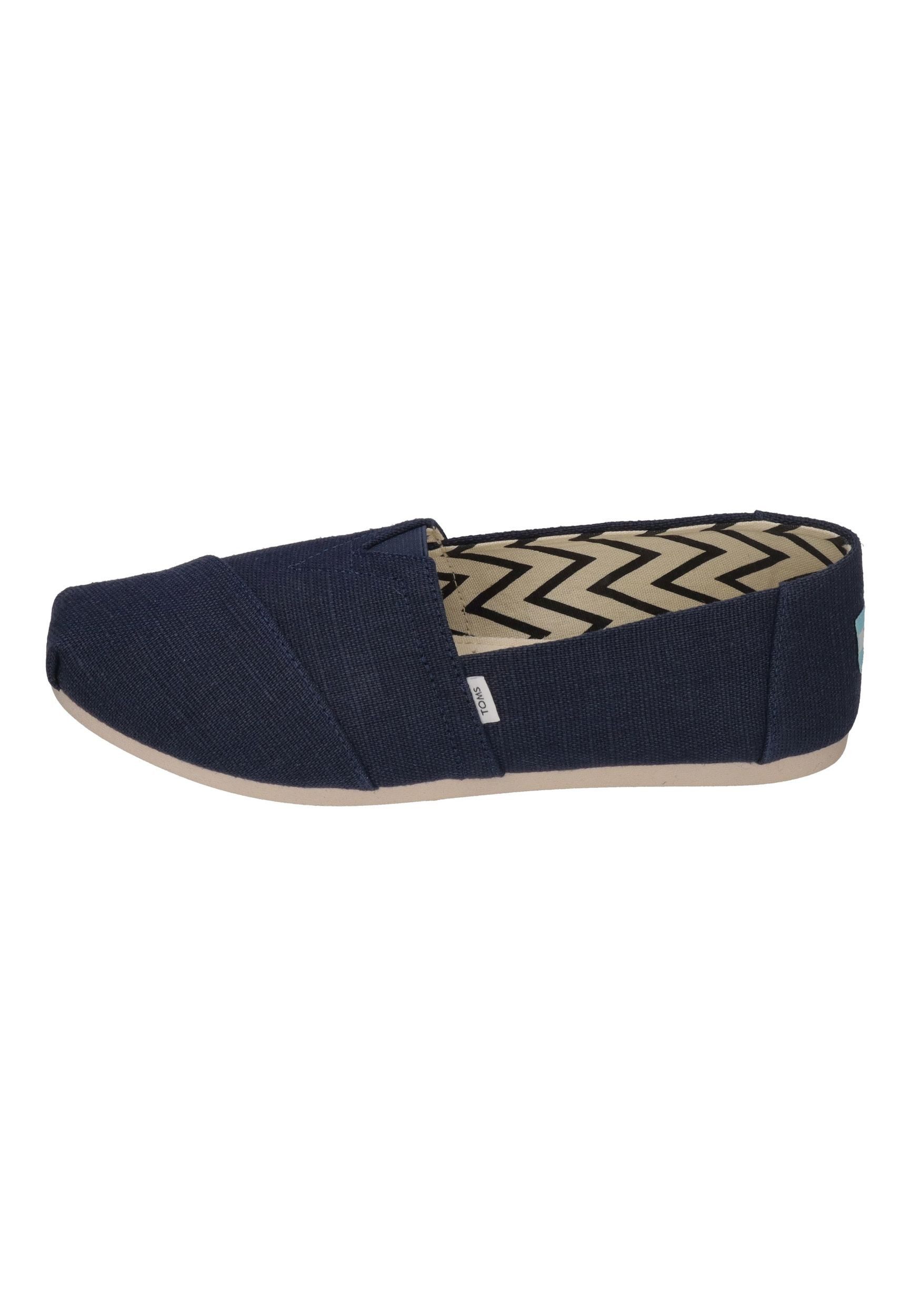 TOMS ALPARGATA WIDE Espadrille Navy Heritage