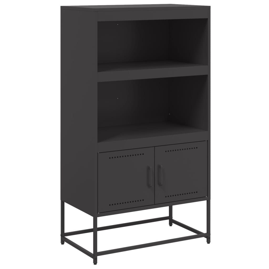 vidaXL Highboard Highboard Schwarz 68,5x38,5x123,5 cm günstig online kaufen