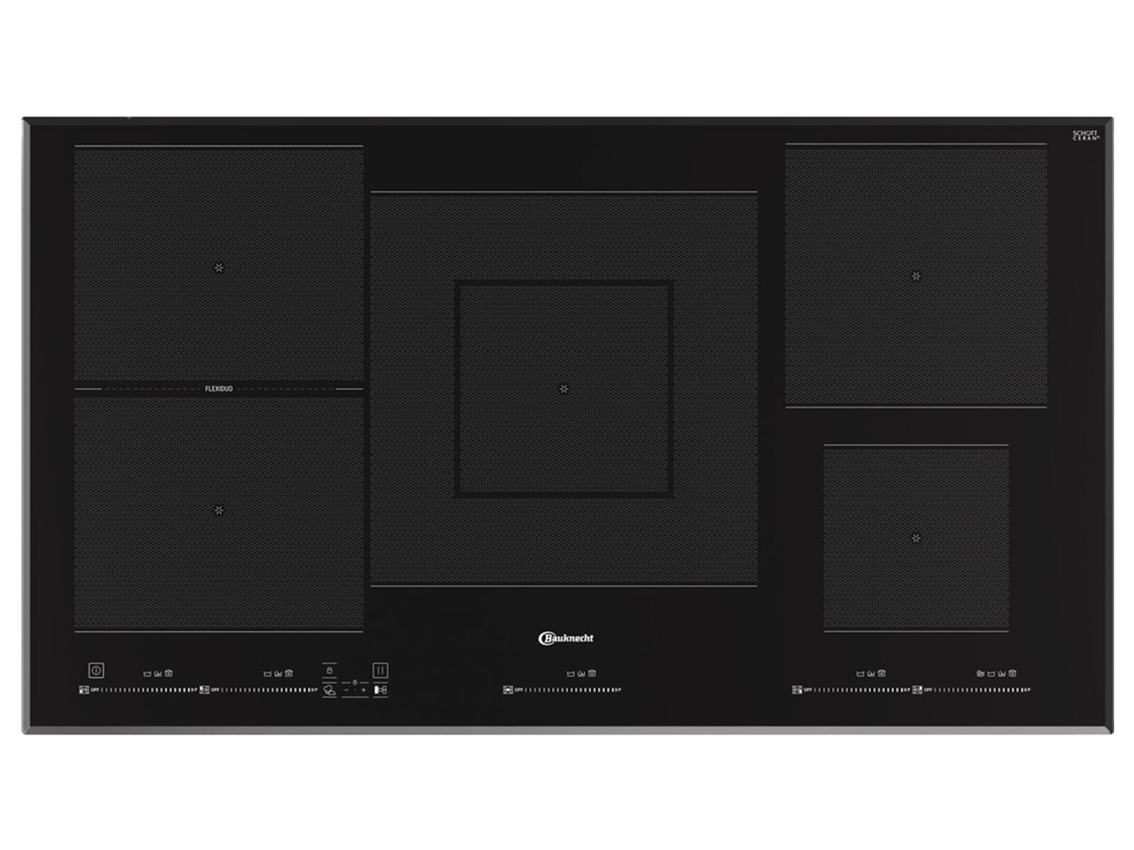 BAUKNECHT Induktions-Kochfeld 859991648250, autark, Timer, TouchControl-Bedienung