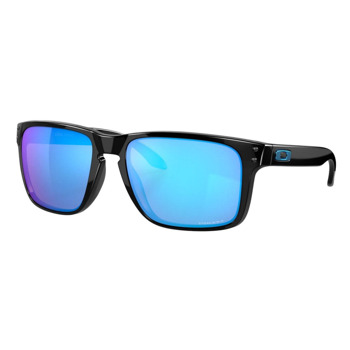 Oakley Sonnenbrille Holbrook XL (Glasfarbe: Prizm sapphire) 941703 schwarz glänzend