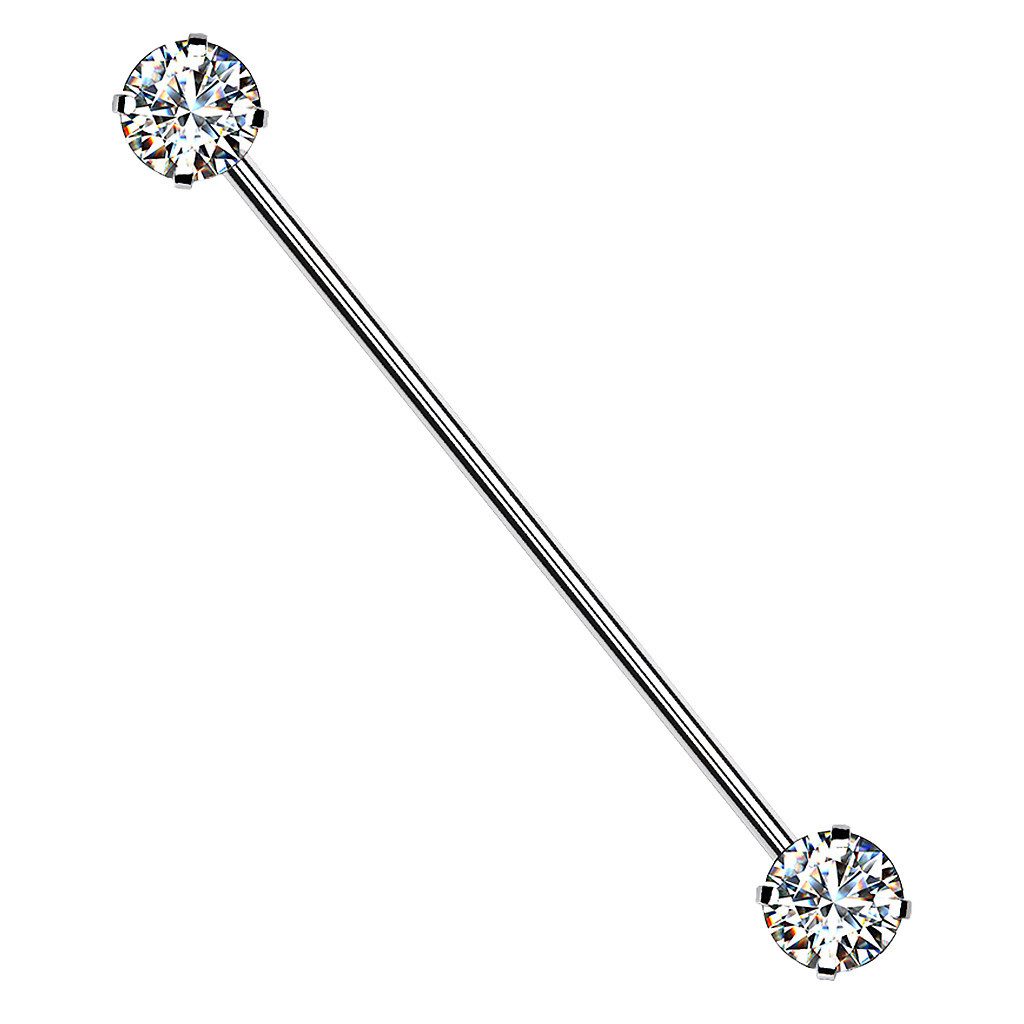 Taffstyle Piercing-Set Industrial Piercing Langhantel Barbell günstig online kaufen