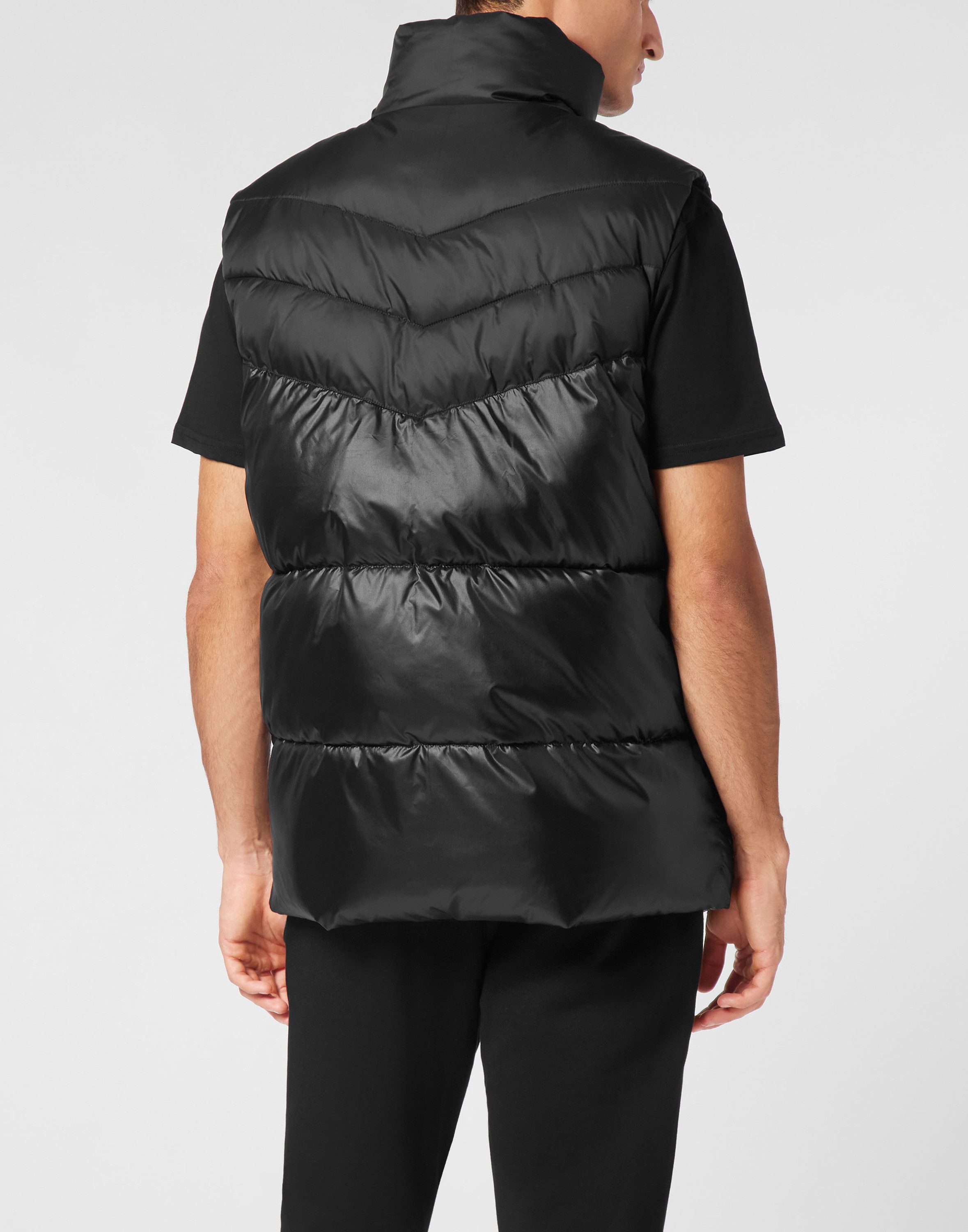 PLEIN SPORT Steppjacke Daunenweste günstig online kaufen