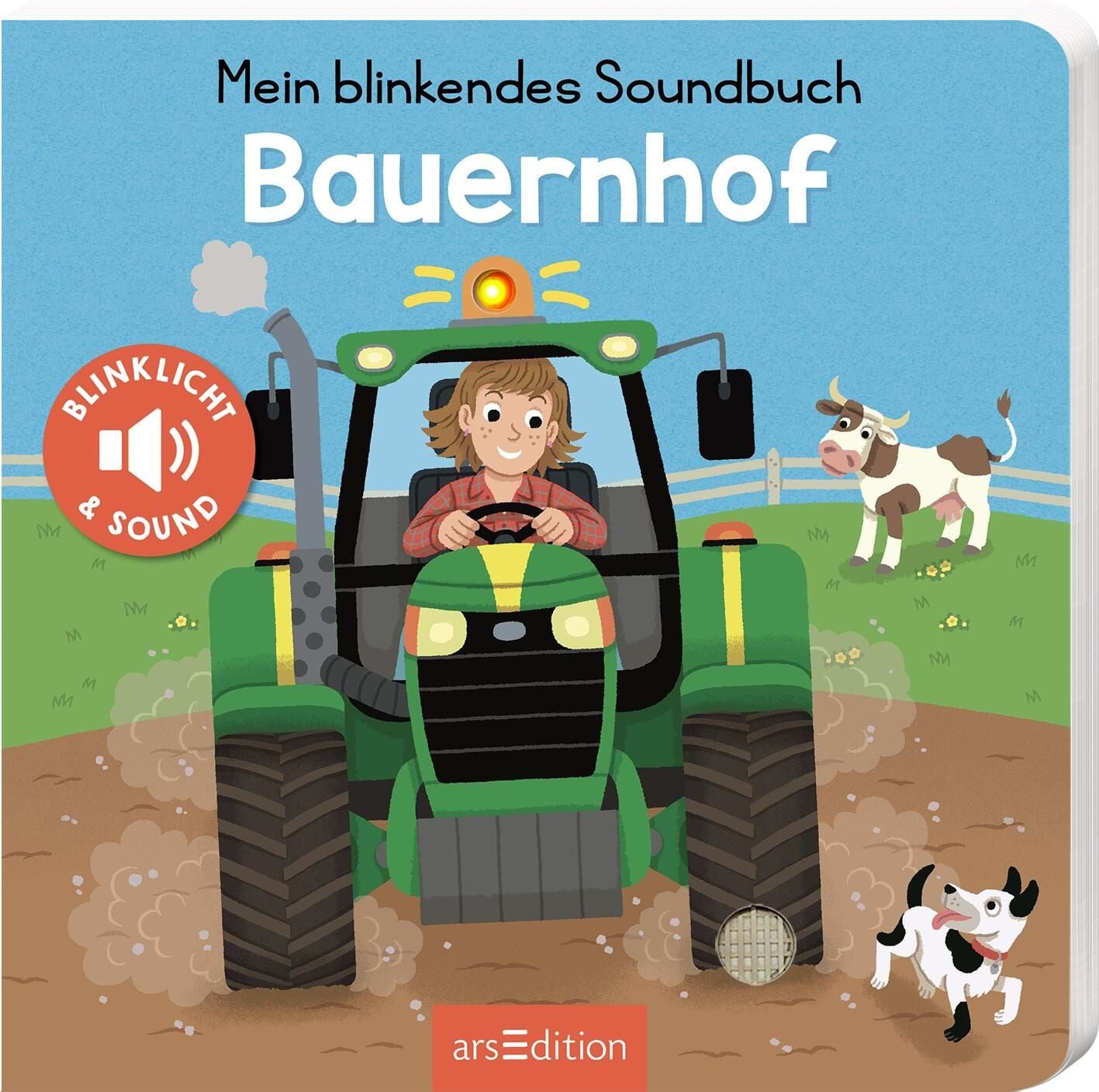 Mein blinkendes Soundbuch – Bauernhof / diverse, Sound mit 1 LED