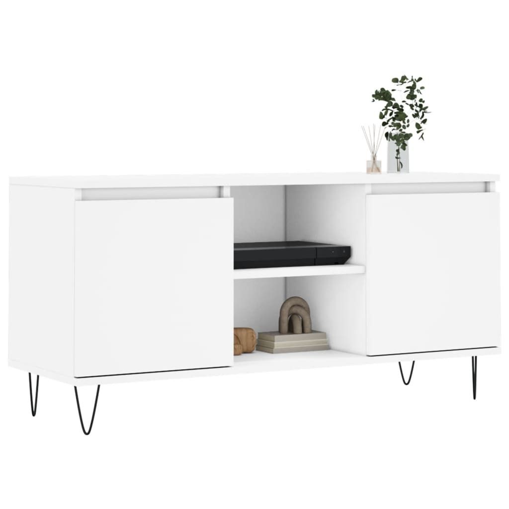 vidaXL TV-Schrank TV-Schrank Weiß 104x35x50 cm günstig online kaufen