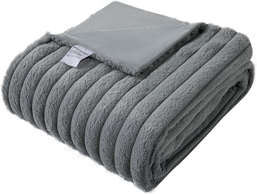 Wohndecke Milara Premium, OTTO home, flauschige Wohndecke, unifarben, Überwurf, Premium,350g/m²,weich