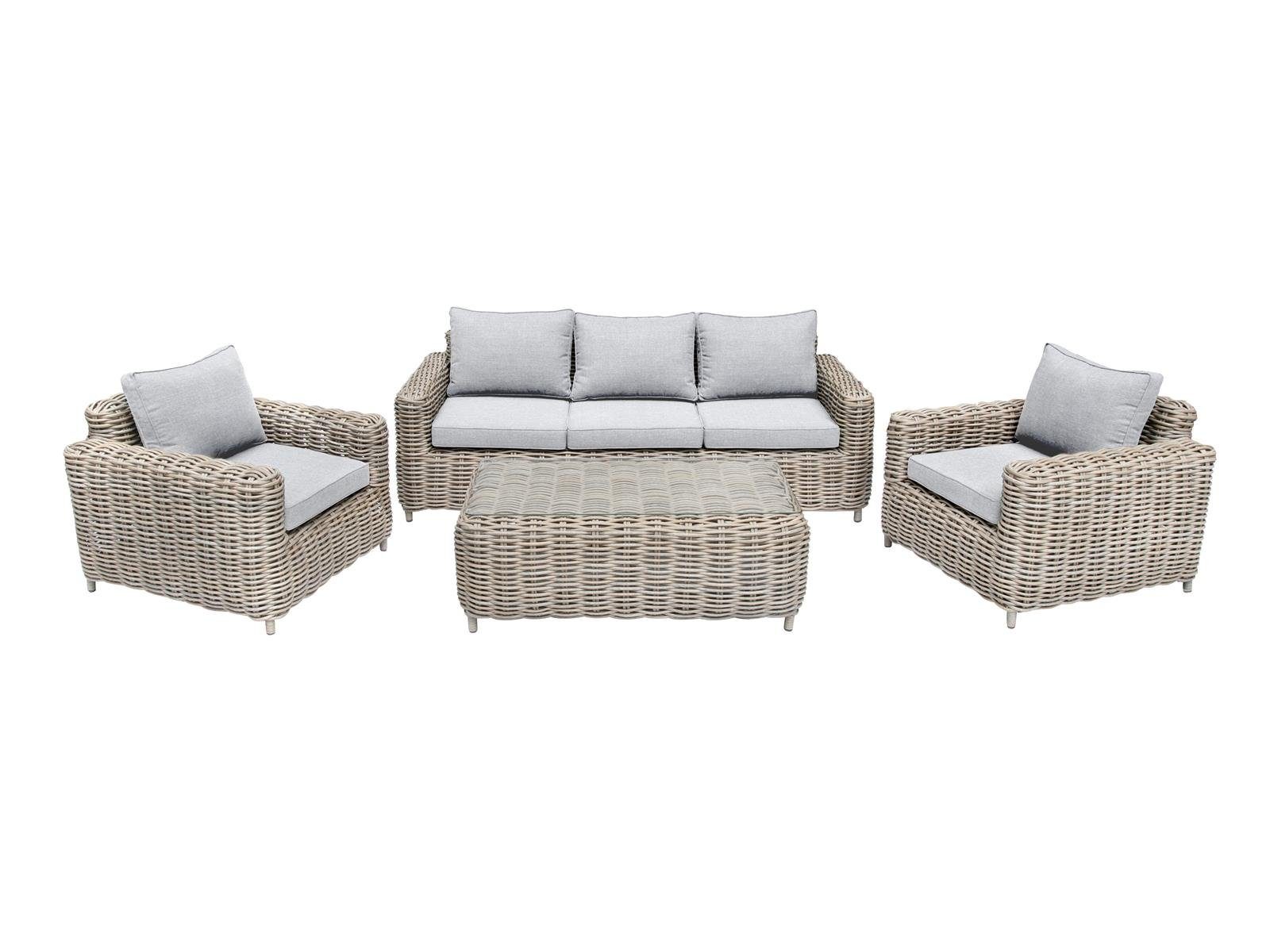 bellavista - Home&Garden® Gartenlounge-Set »Merando« Lounge günstig online kaufen