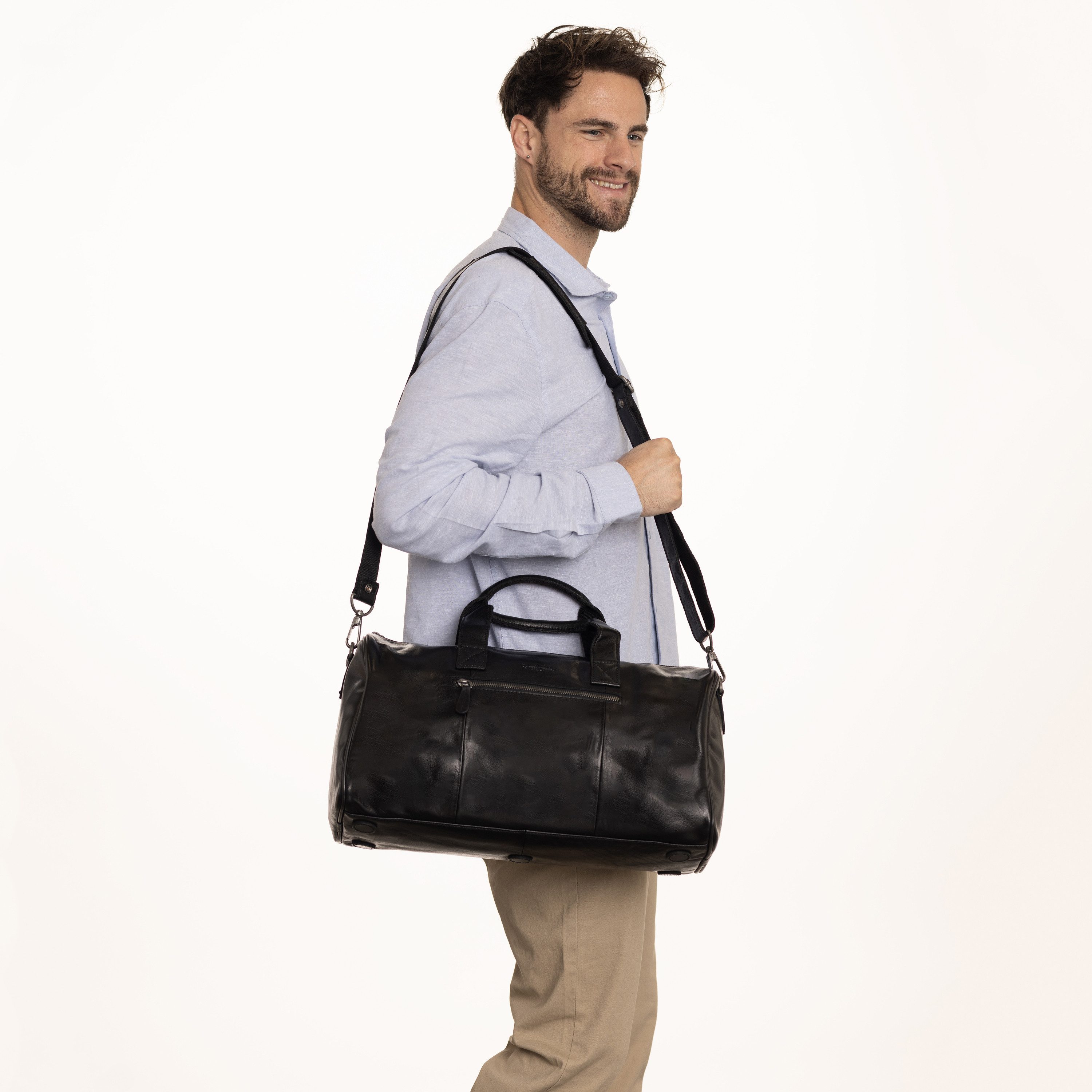 Gusti Leder Reisetasche Gusti Leder Reisetasche Hall (1-tlg)