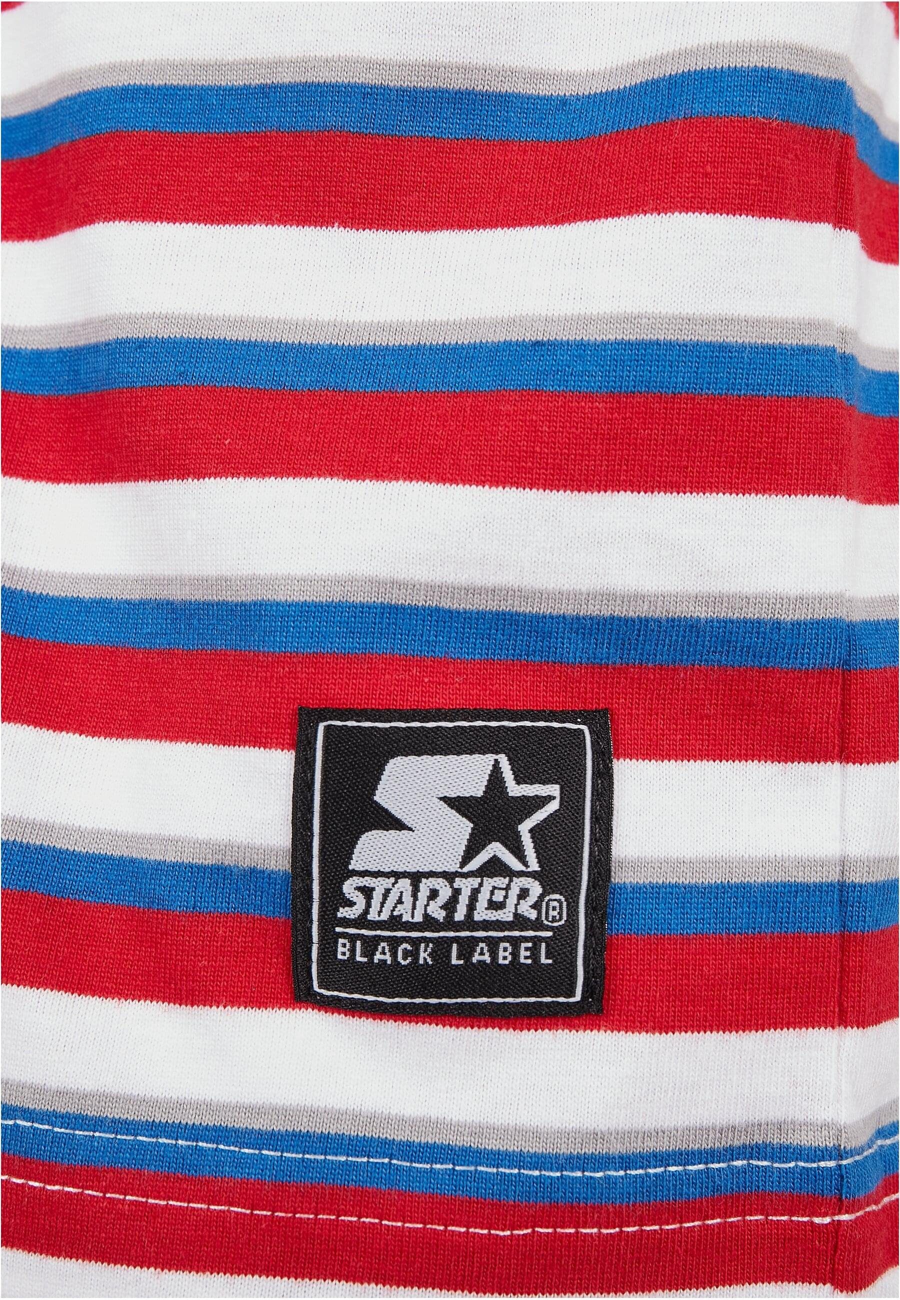 Starter T-Shirt Herren (1-tlg) Jersey Starter cityred/white/sportyblue/silvergrey Stripe