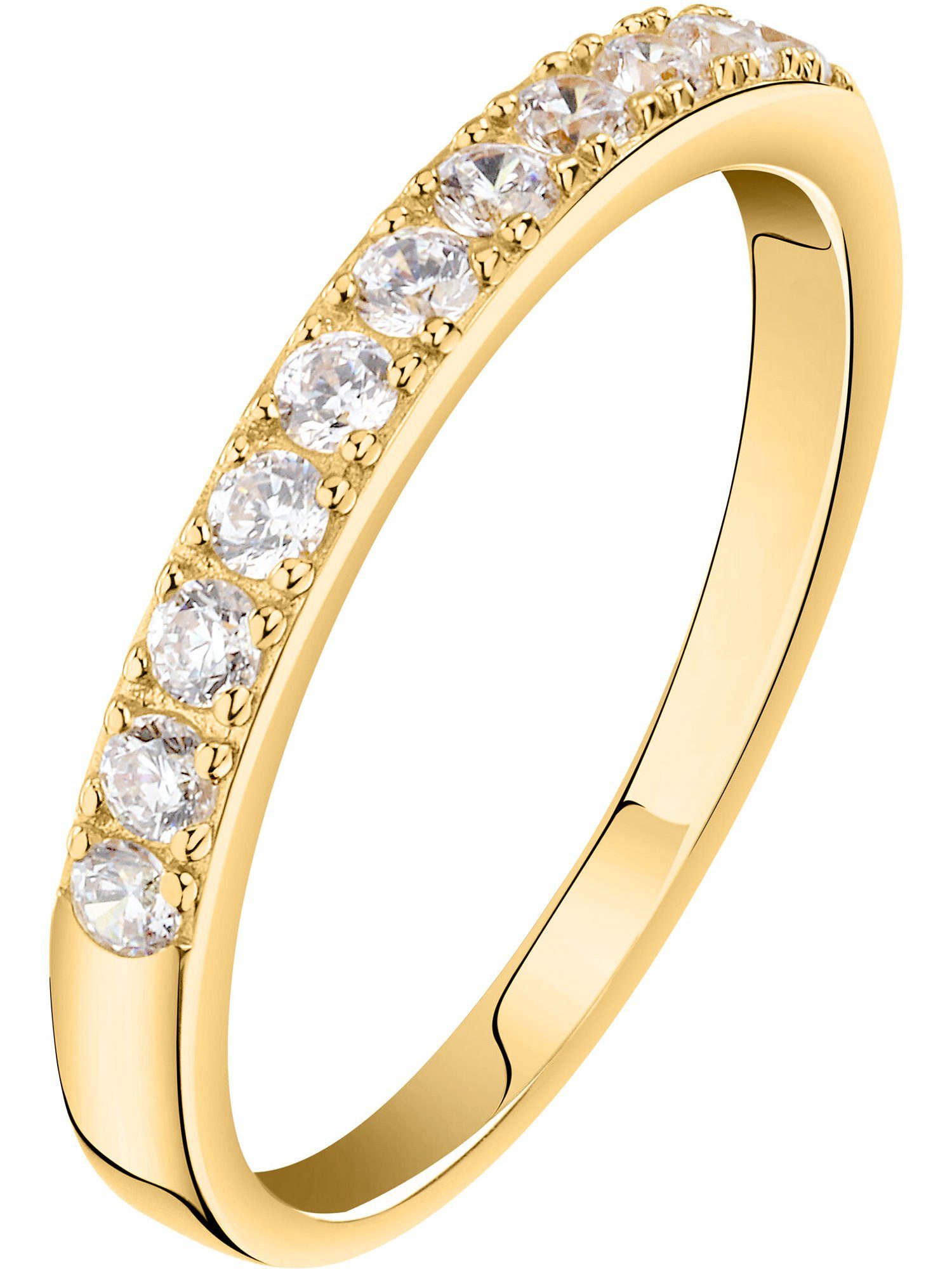 CHRIST Diamantring CHRIST Damen-Damenring 585er Gelbgold 11 Diamant