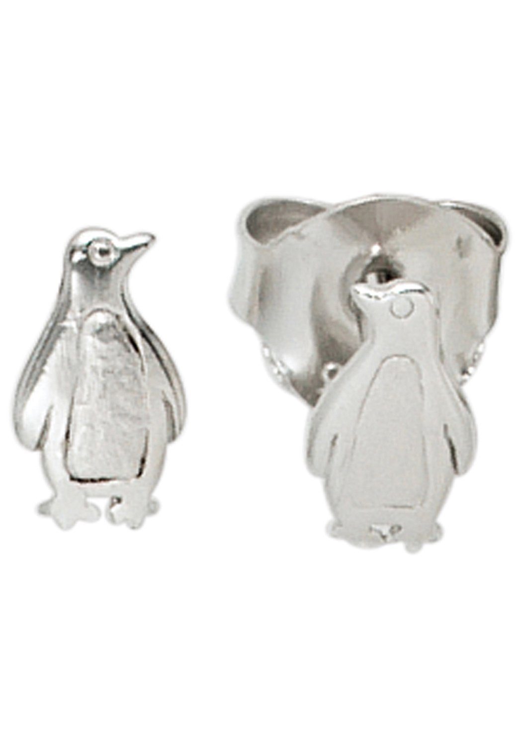 JOBO Paar Ohrstecker Pinguin, 925 Silber