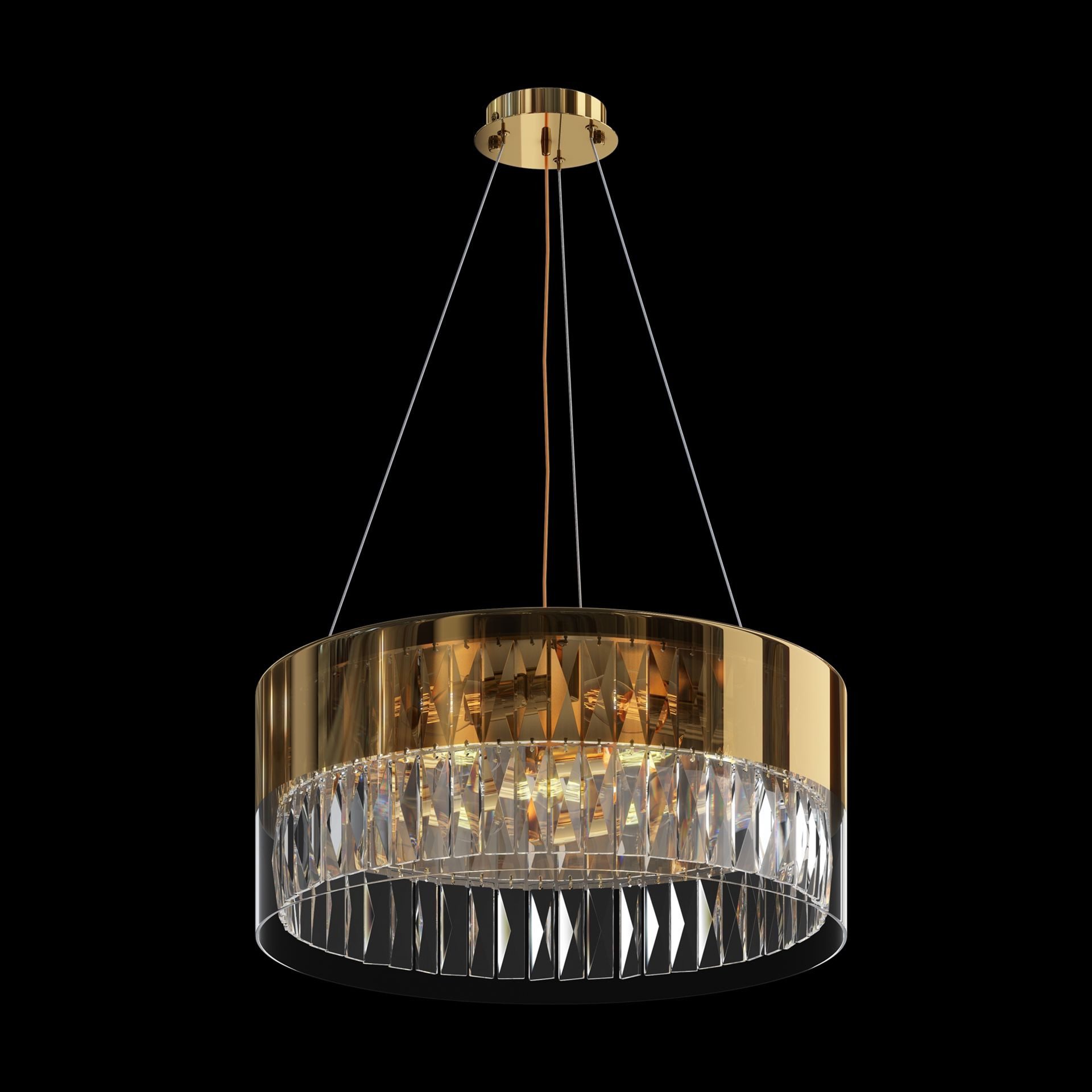 MAYTONI DECORATIVE LIGHTING Pendelleuchte Wonderland 50x20.5x50 cm, ohne Leuchtmittel, hochwertige Design Lampe & dekoratives Raumobjekt