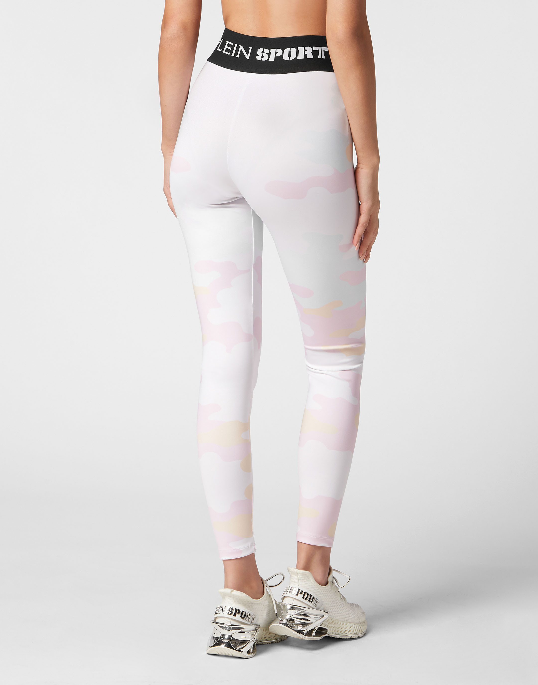 PLEIN SPORT Leggings Camouflage