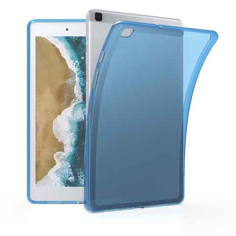 kwmobile Tablet-Hülle Hülle für Samsung Galaxy Tab A 8.0 (2019), Silikon Case transparent - Tablet Cover Tablethülle gummiert