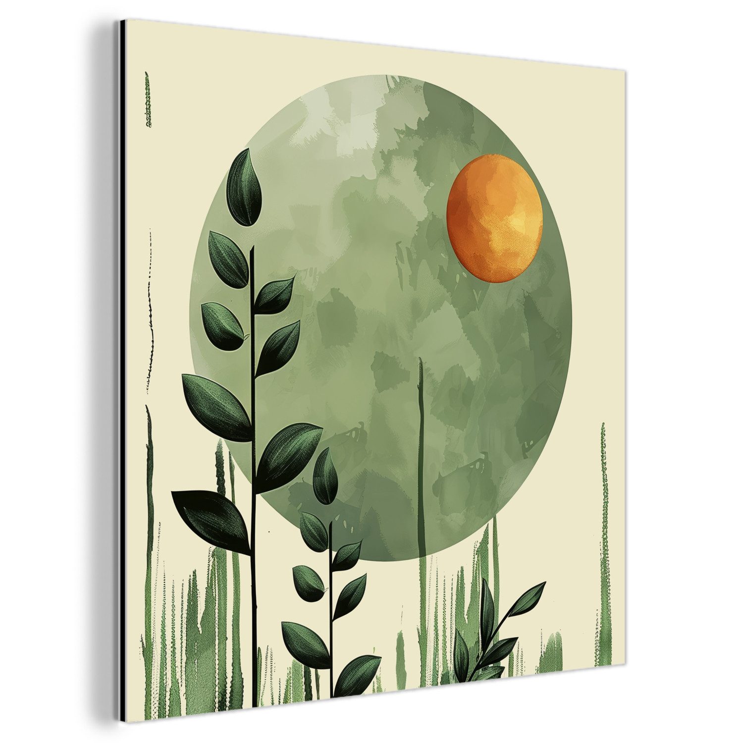 MuchoWow Metallbild Abstrakt - Natur - günstig online kaufen