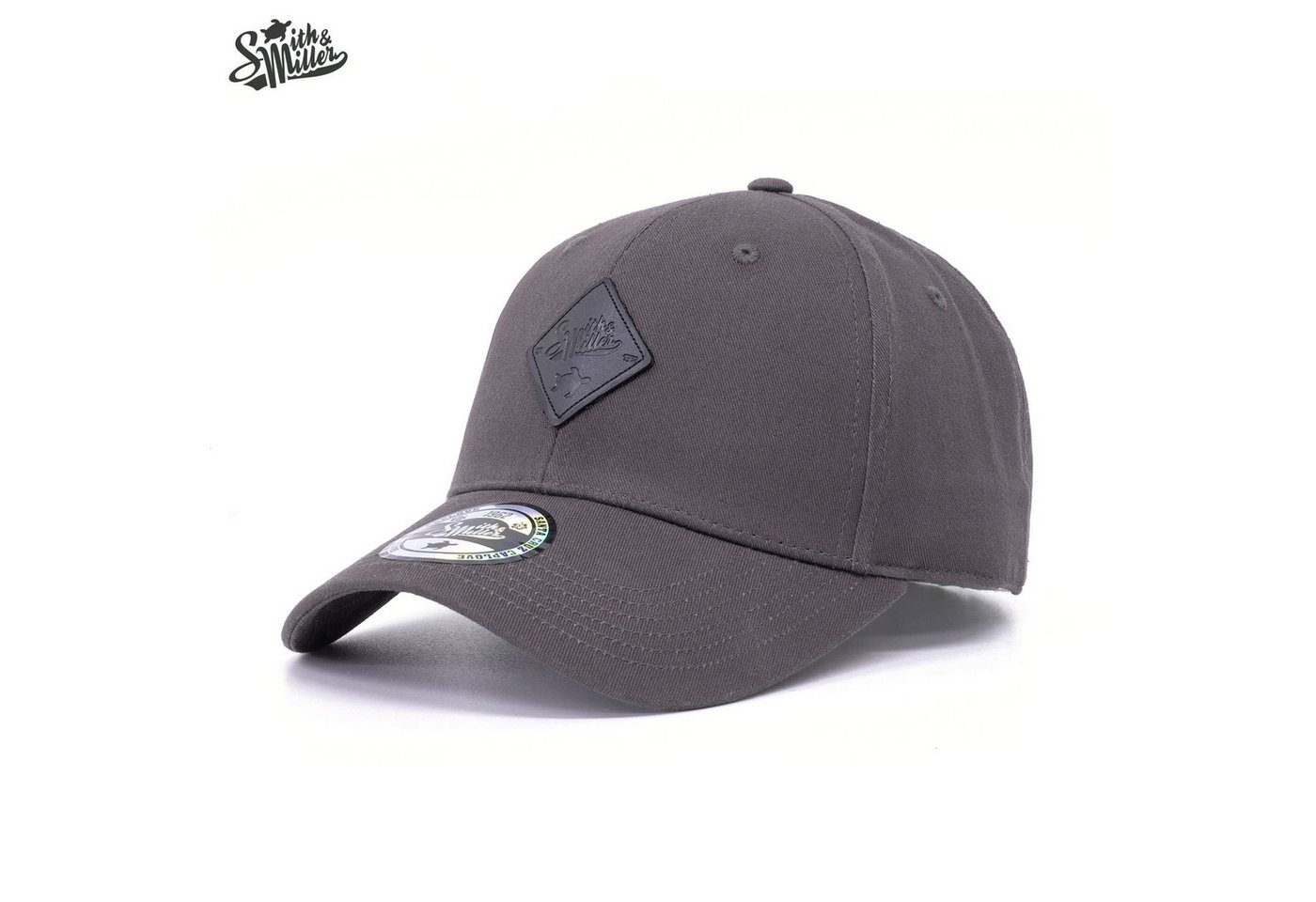 Smith & Miller Baseball Cap Beverly Curved Cap charcoalgrau - 1 Stück
