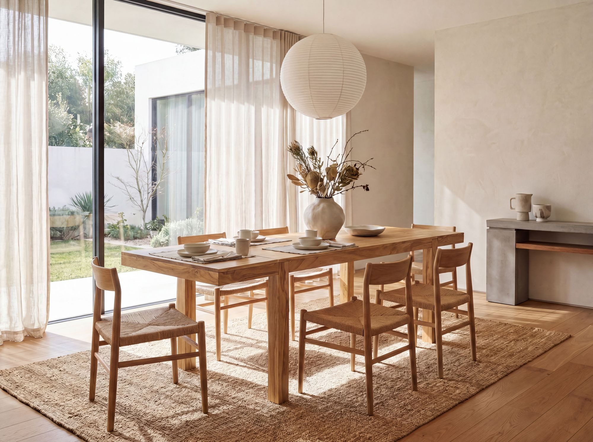 Wohnling Esstisch WL7.838 Esszimmertisch Erweiterbar 160 - 240cm Massivholz Küchentisch (160 cm Massivholz Rechteckig Erweiterbar), Esszimmertisch Groß, Küchentisch Esszimmer Modern