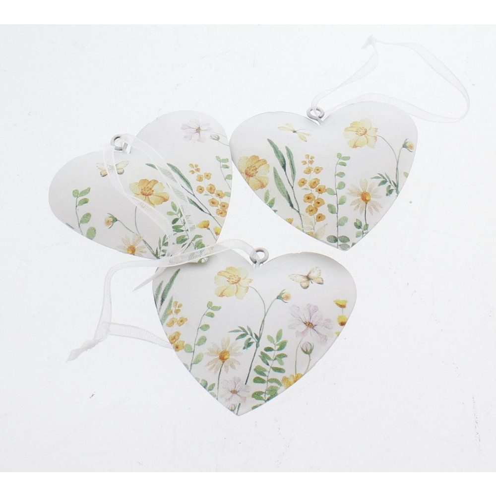 Dekohänger Dekohänger-Set Herz, 3tlg. - ca. 6,5 x 6 x 1,5 cm