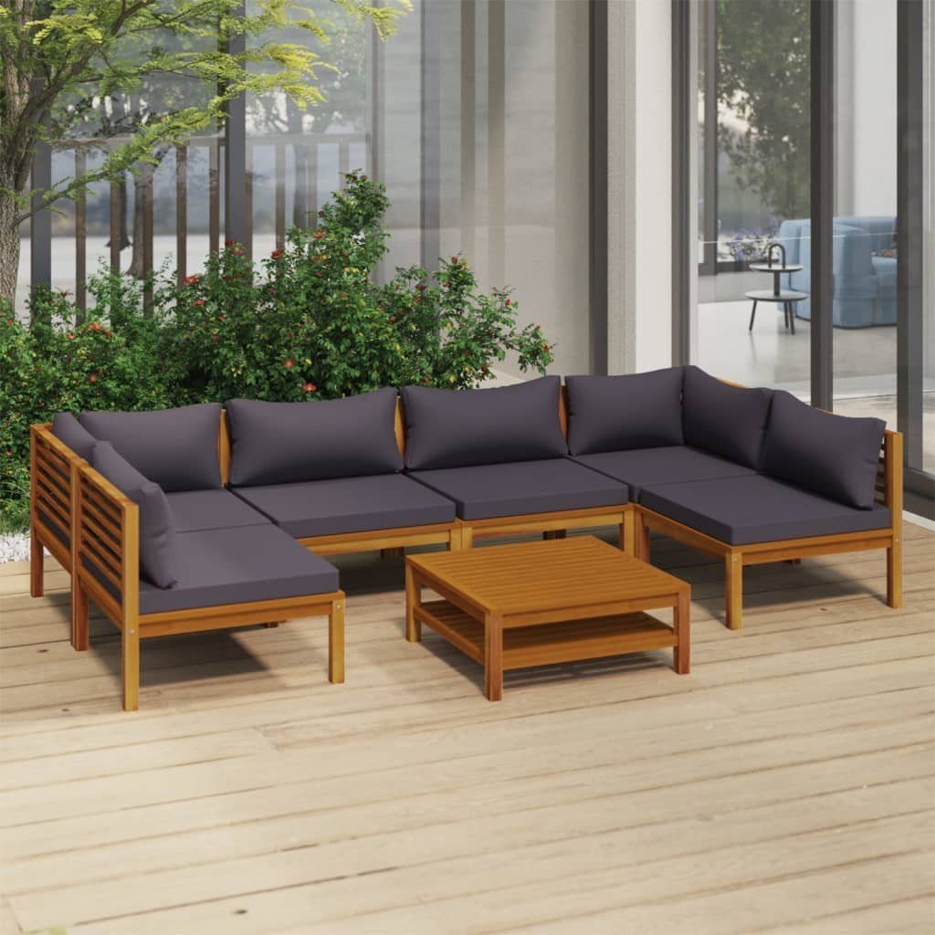 Merax GartenloungeSet »Santa Clara«, (7tlg), 7teilig aus Akazienholz