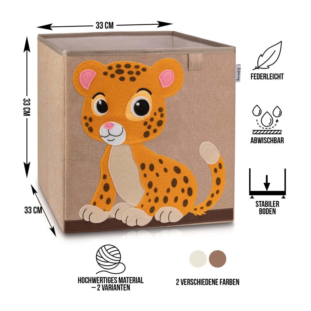 Lifeney Faltbox Aufbewahrungsbox Tiger günstig online kaufen