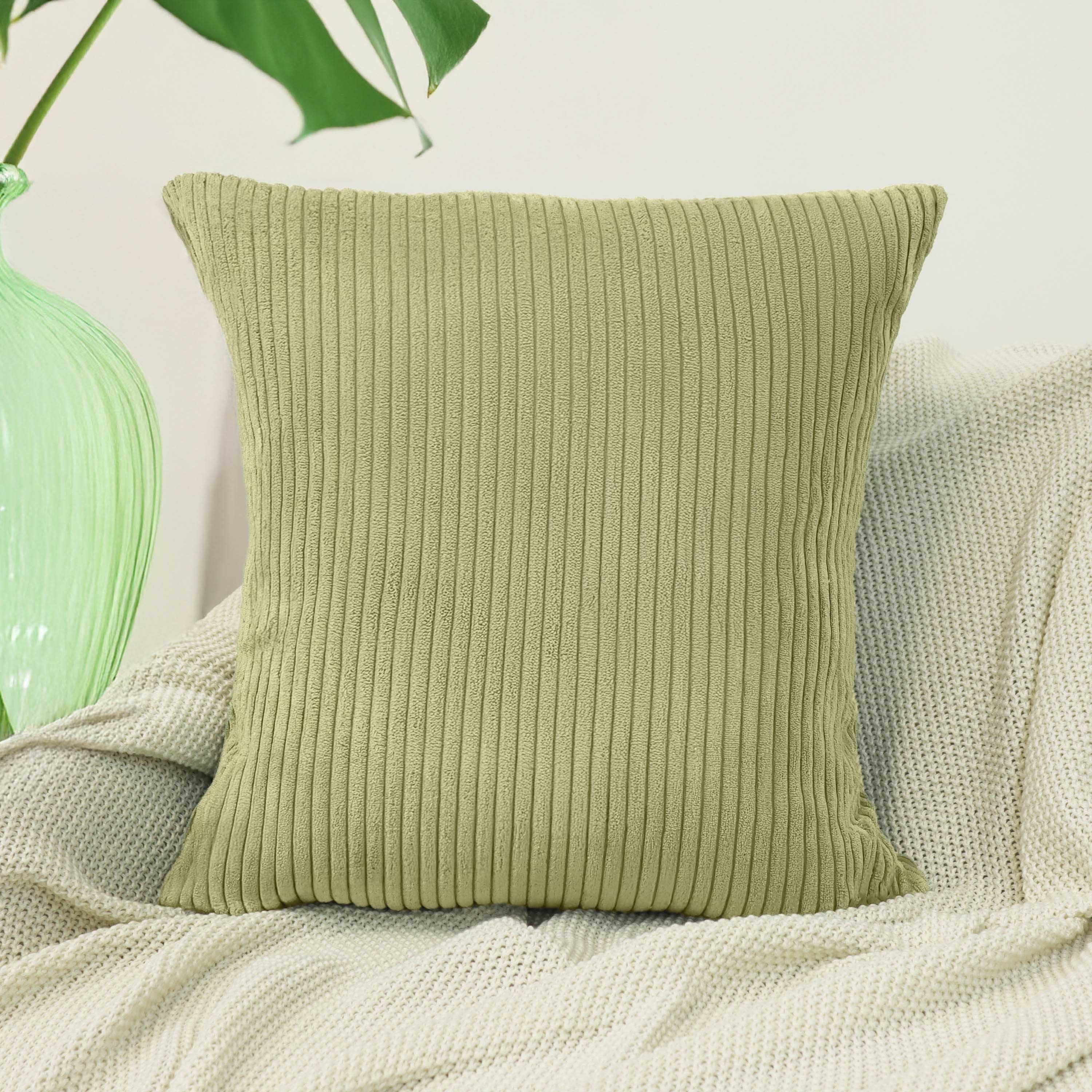 Amilian Dekokissen mit Füllung und Kissenbezug - Deko Kissen, Zierkissen, S günstig online kaufen