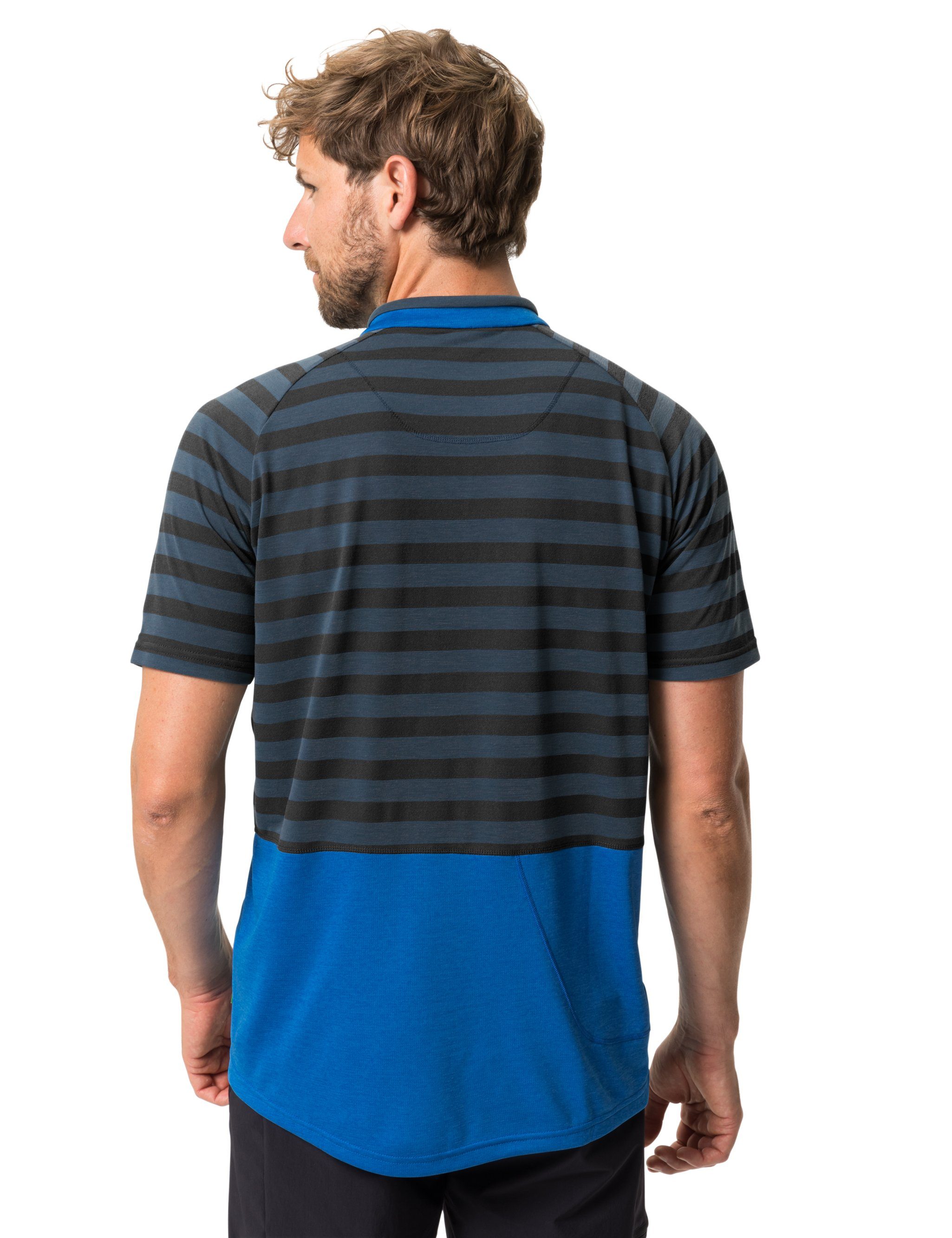 VAUDE T-Shirt III Grüner signal Men's Tamaro Knopf blue Shirt (1-tlg)