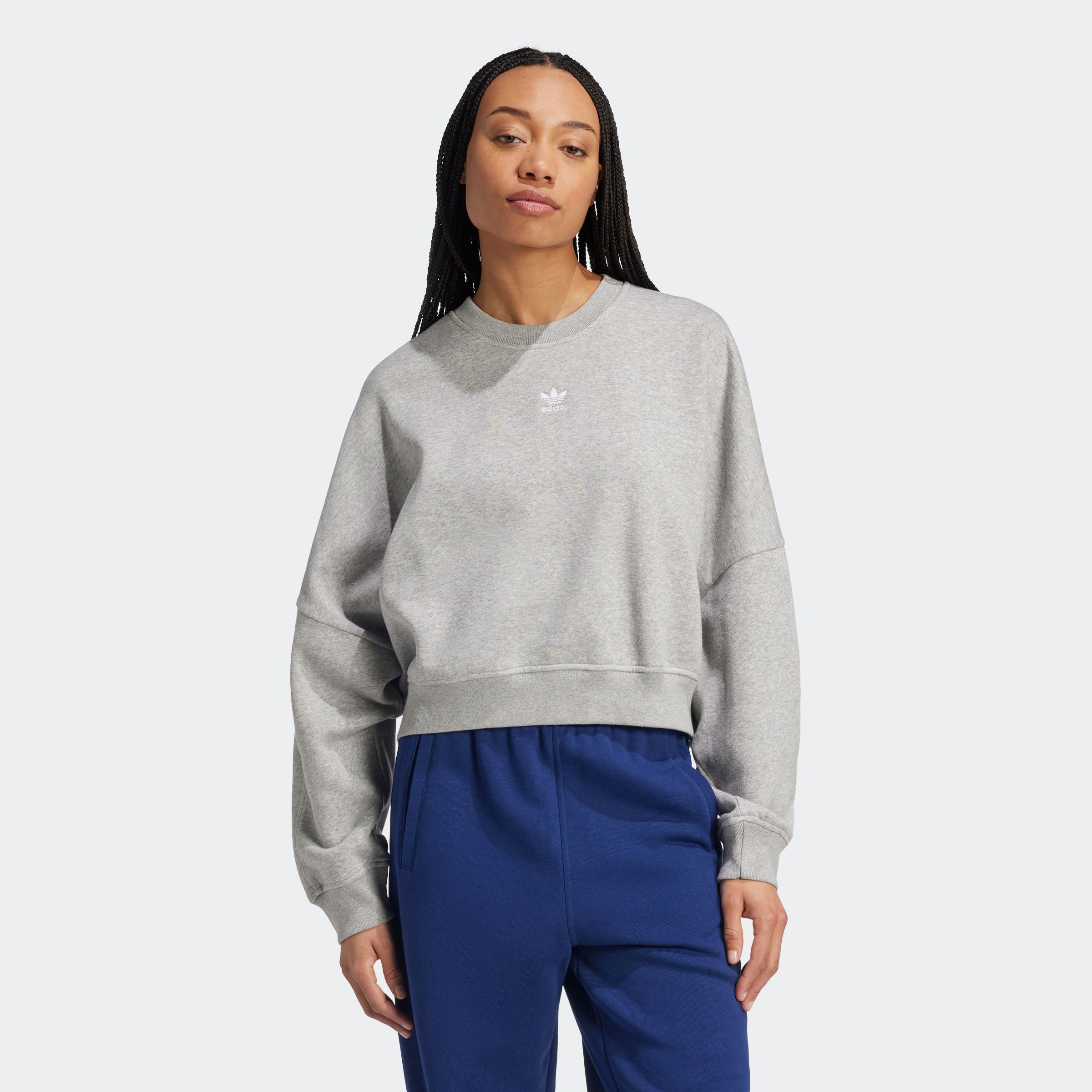 adidas Originals Sweatshirt ESS CREW FL günstig online kaufen