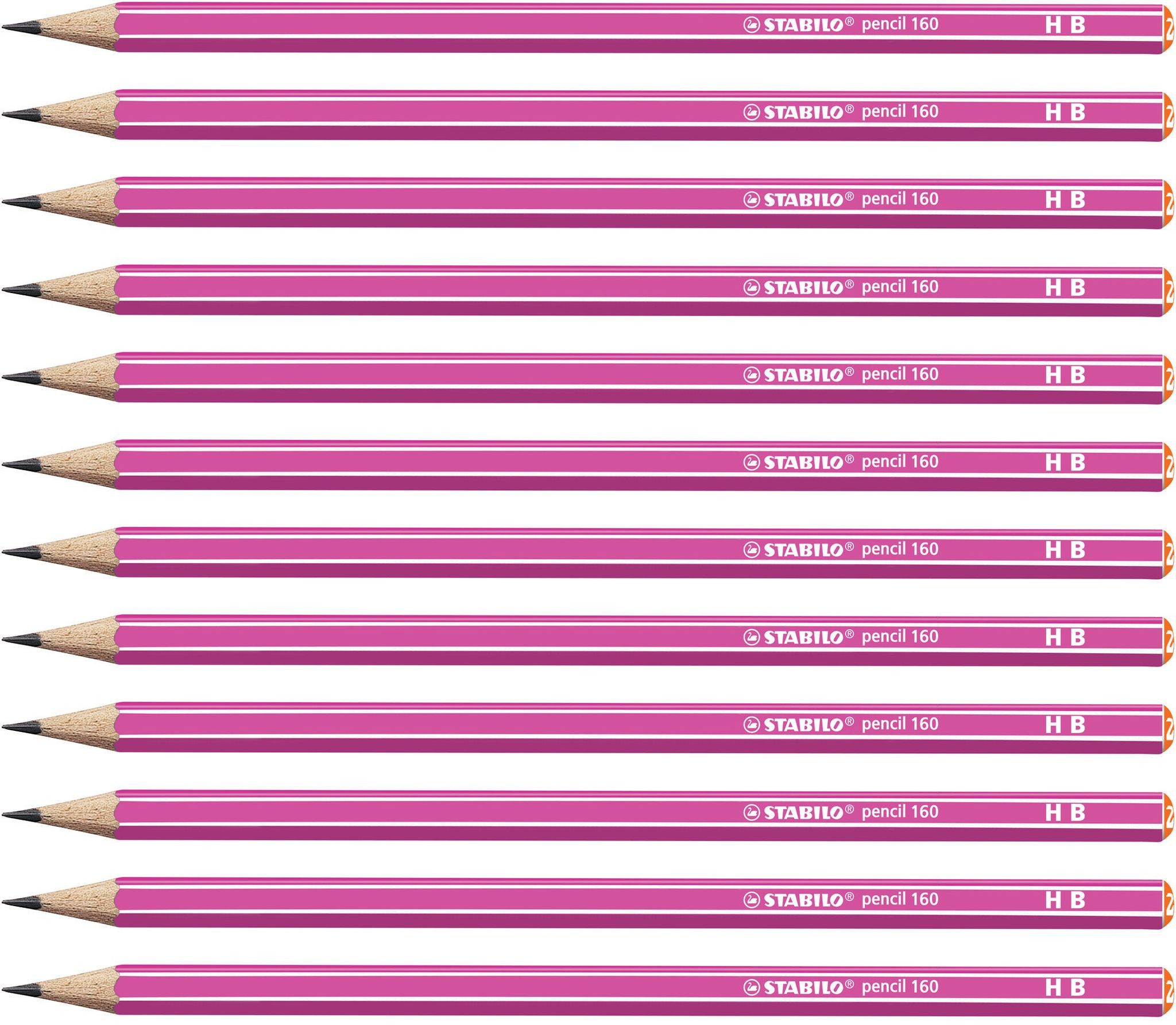 STABILO Bleistift STABILO pencil 160 HB pink